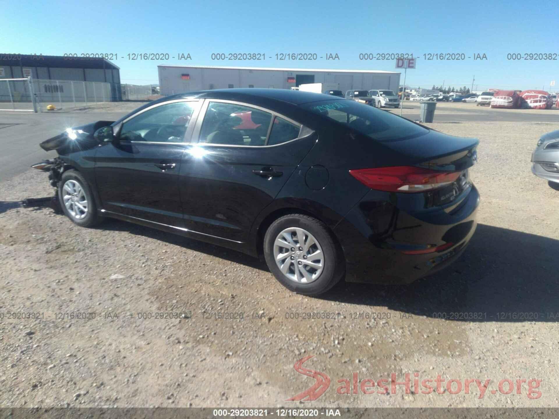 KMHD74LF4JU470400 2018 HYUNDAI ELANTRA