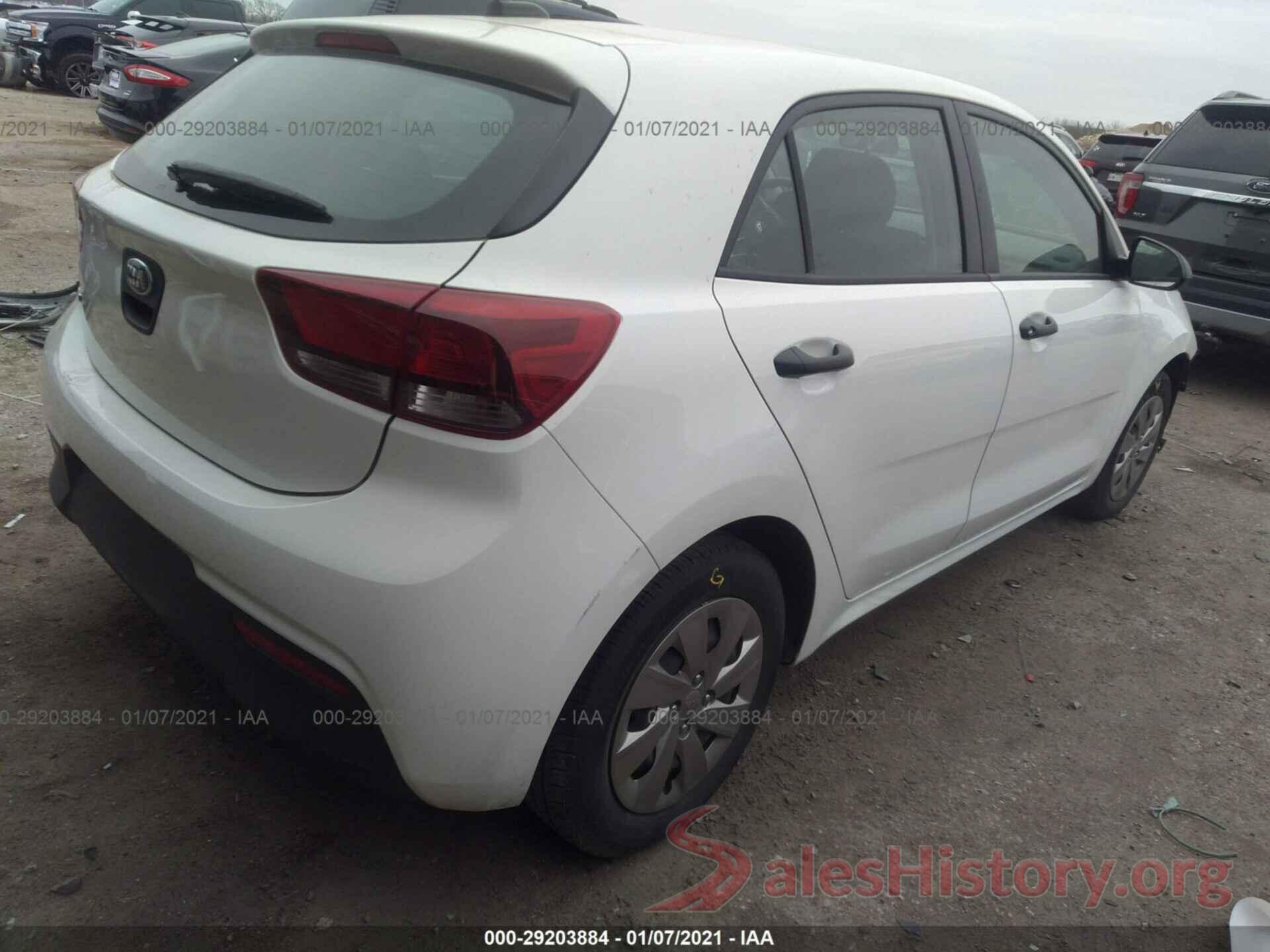 3KPA25AB0JE093820 2018 KIA RIO 5-DOOR