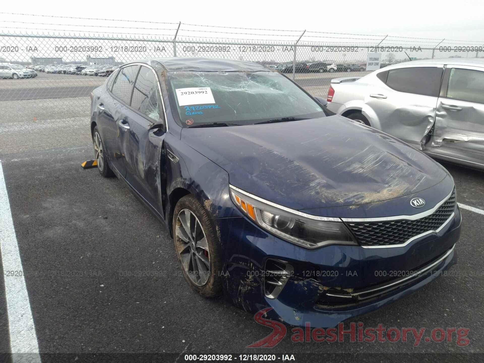 5XXGW4L22GG051963 2016 KIA OPTIMA