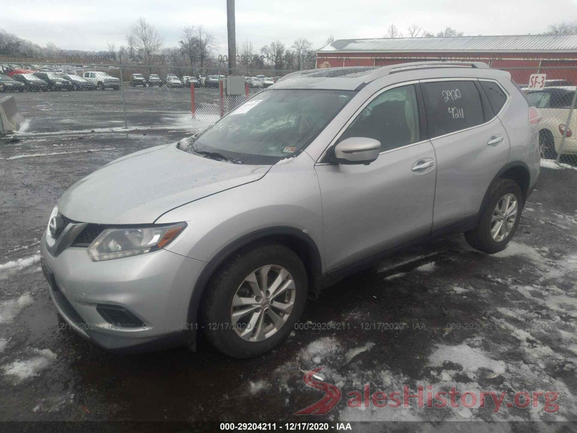 5N1AT2MVXGC800077 2016 NISSAN ROGUE