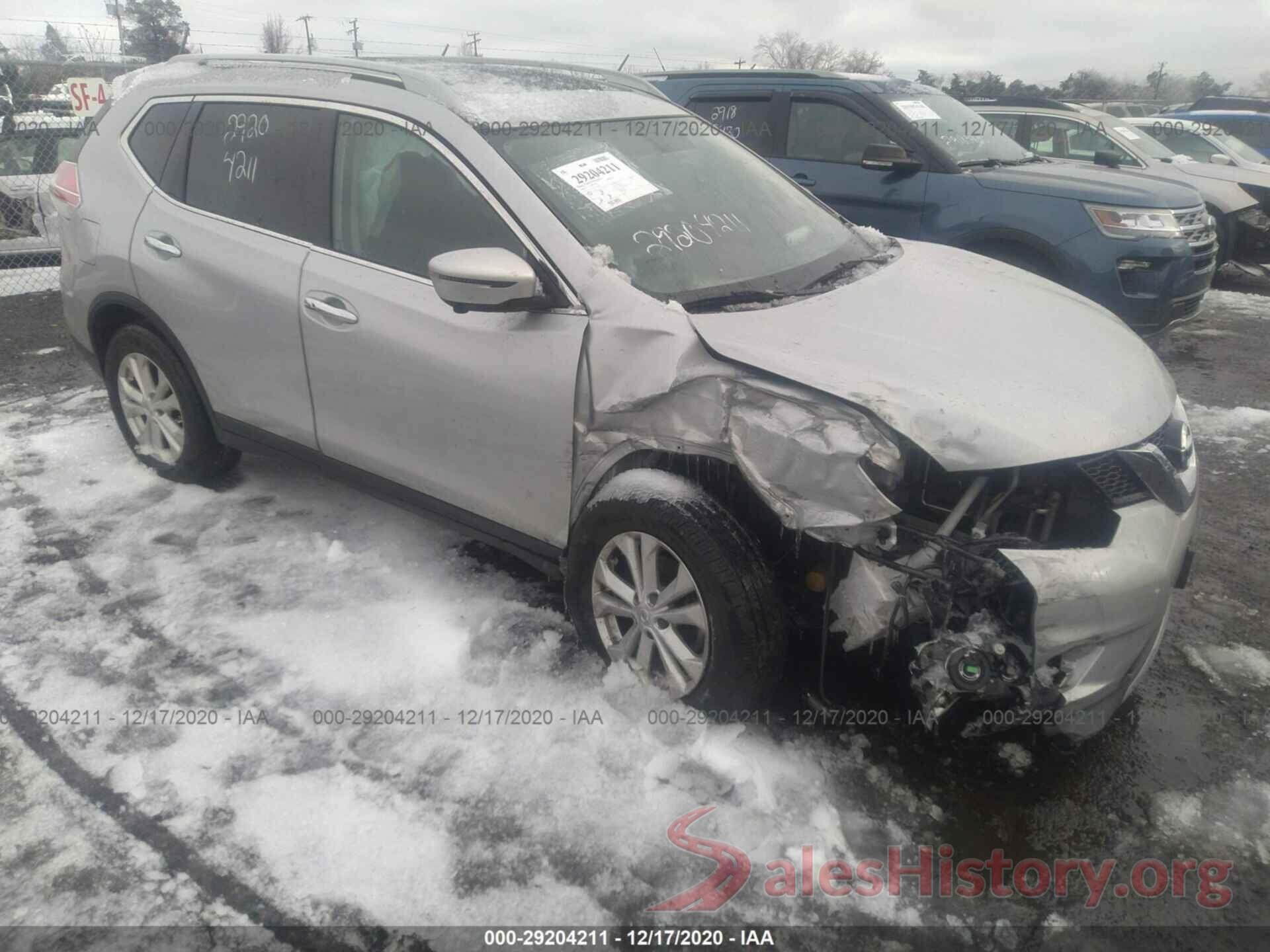 5N1AT2MVXGC800077 2016 NISSAN ROGUE