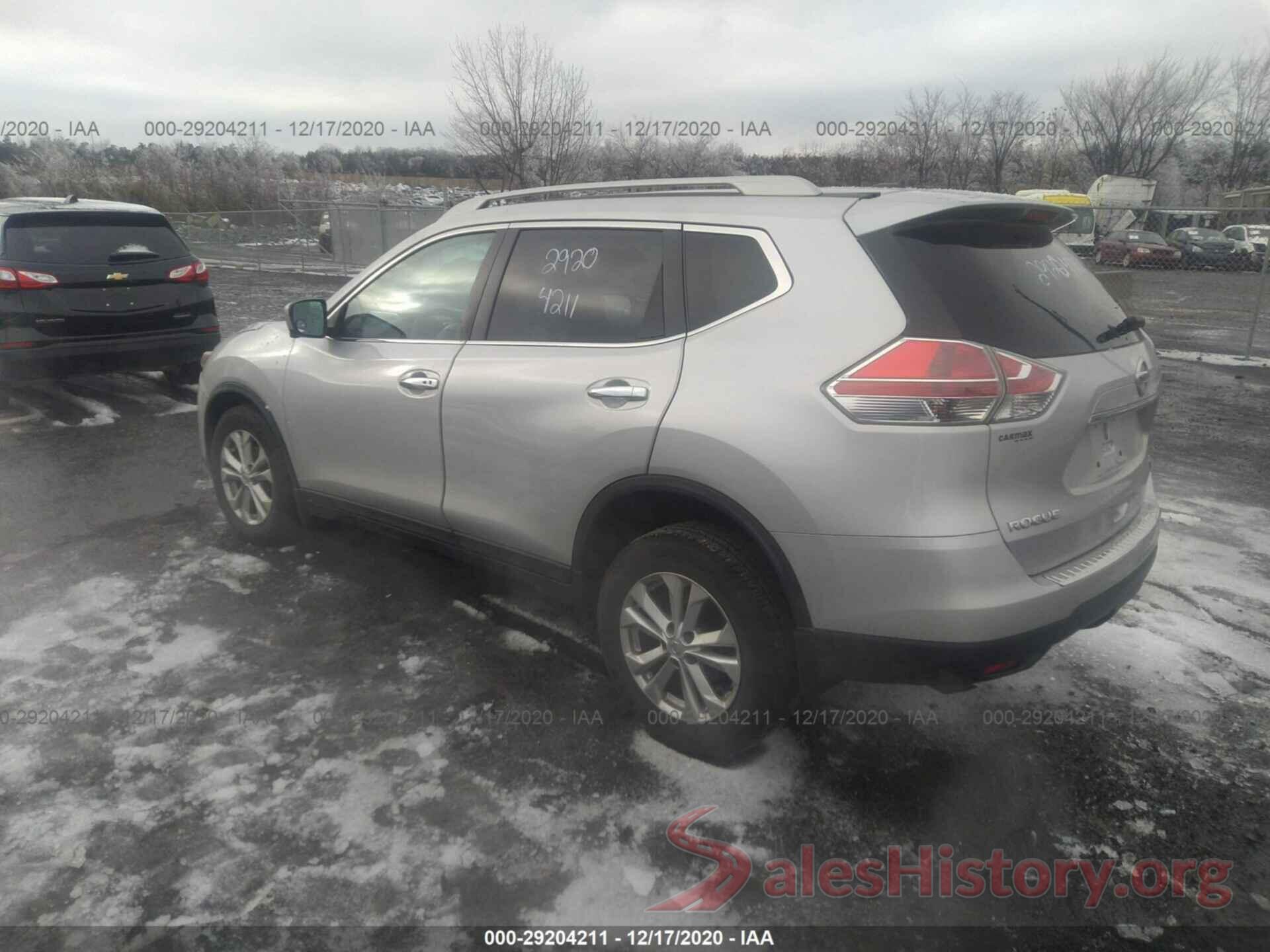 5N1AT2MVXGC800077 2016 NISSAN ROGUE