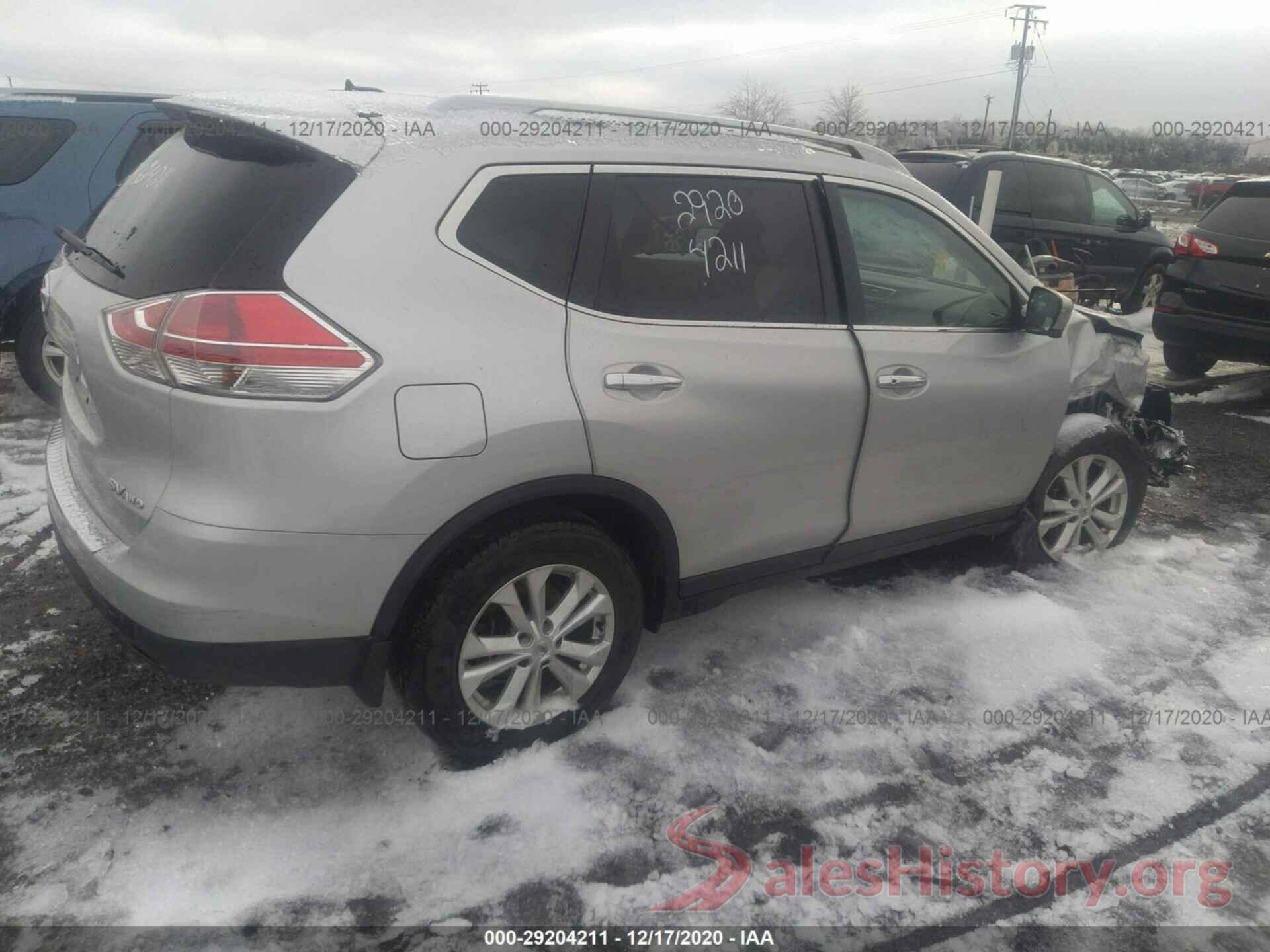 5N1AT2MVXGC800077 2016 NISSAN ROGUE