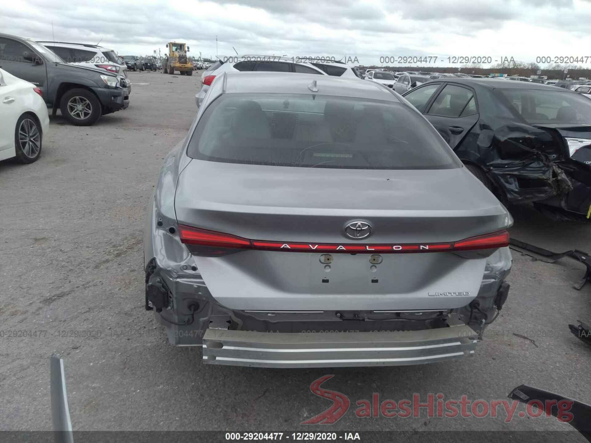 4T1BZ1FB2KU021162 2019 TOYOTA AVALON