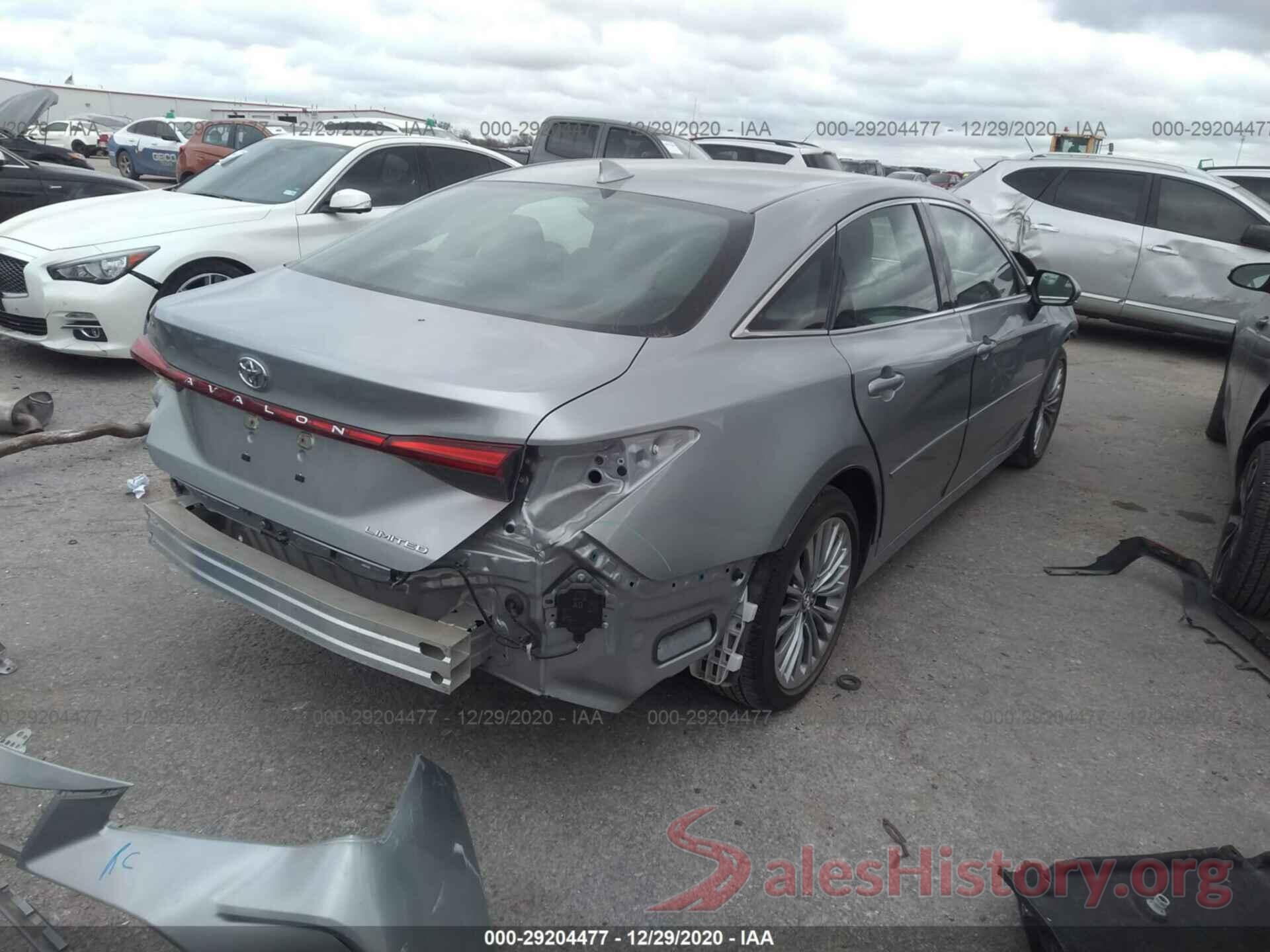 4T1BZ1FB2KU021162 2019 TOYOTA AVALON