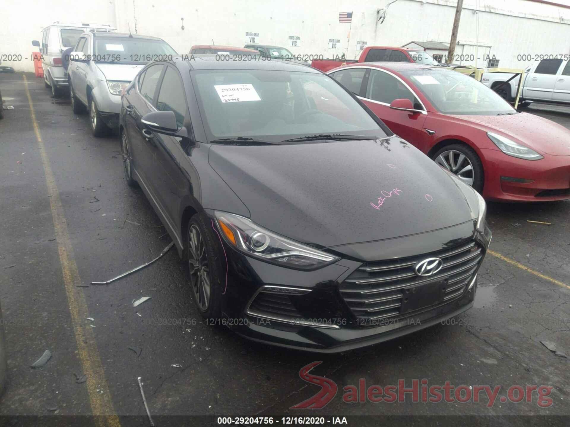 KMHD04LB3JU530488 2018 HYUNDAI ELANTRA