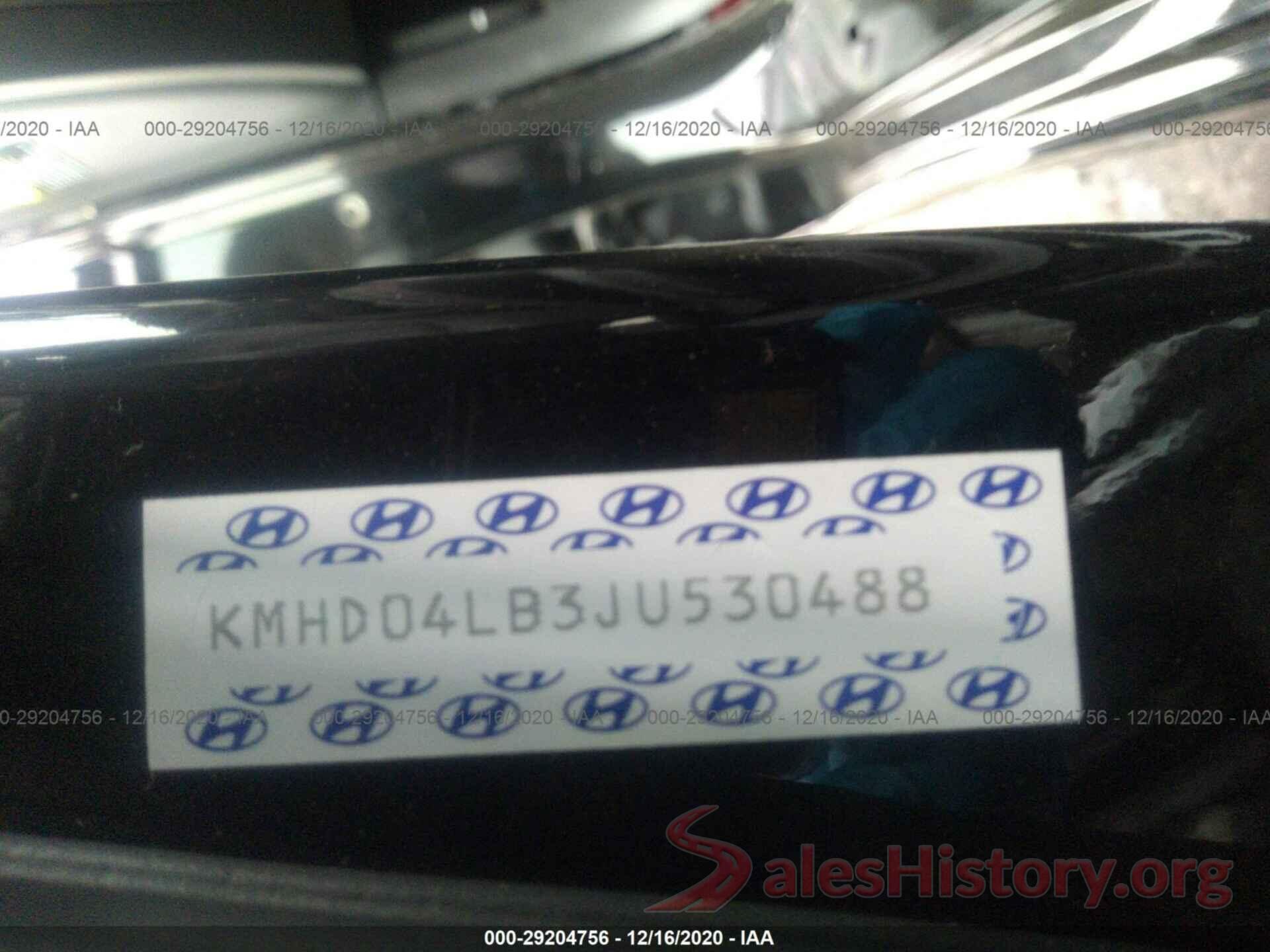 KMHD04LB3JU530488 2018 HYUNDAI ELANTRA