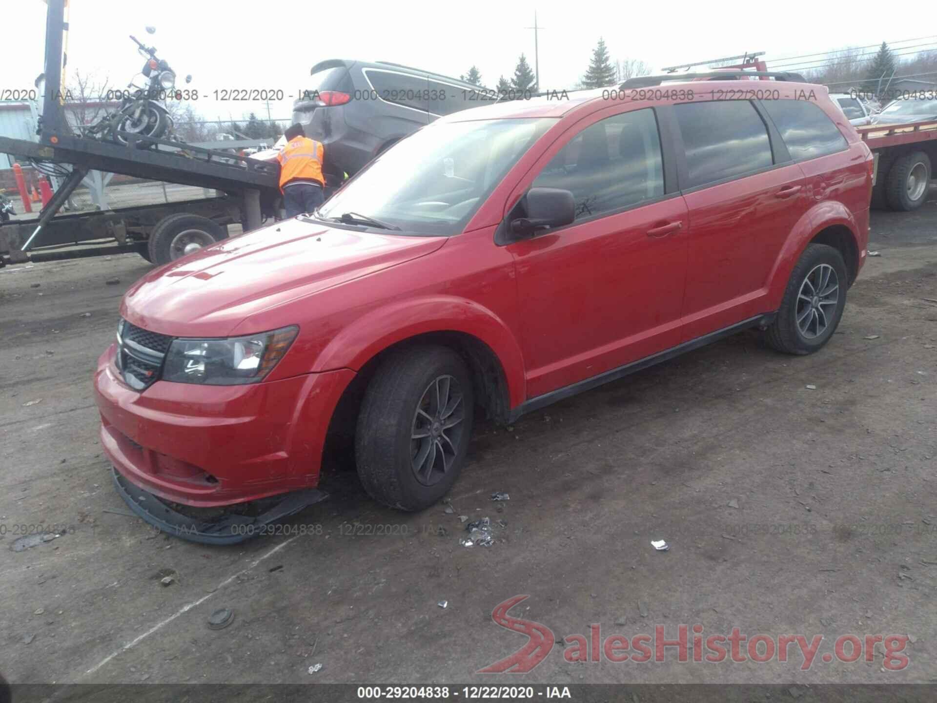 3C4PDCAB3JT375695 2018 DODGE JOURNEY