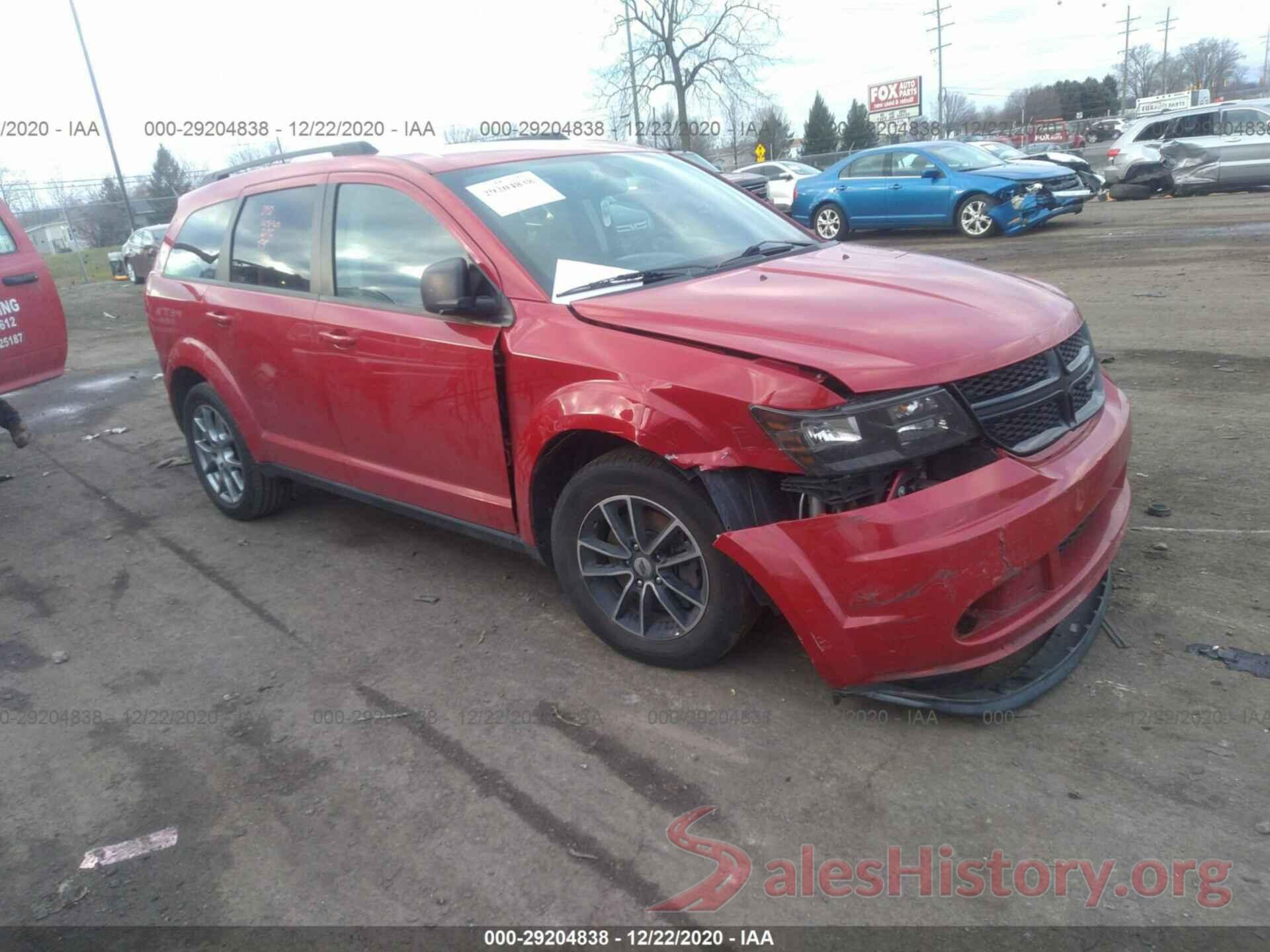 3C4PDCAB3JT375695 2018 DODGE JOURNEY