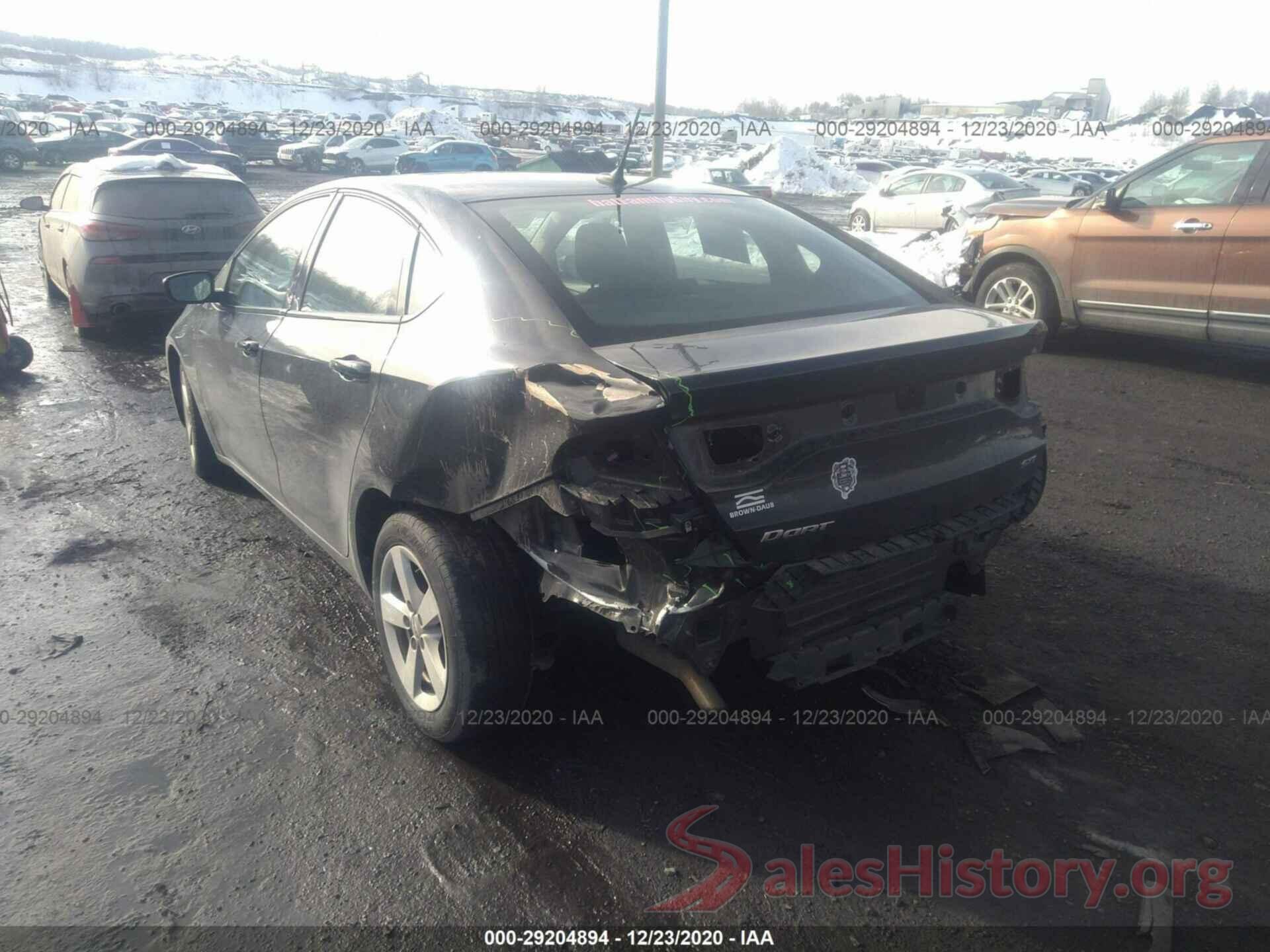 1C3CDFBB3GD660589 2016 DODGE DART