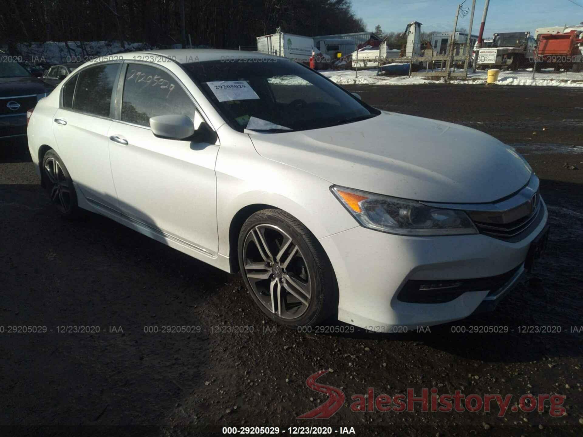 1HGCR2E59GA102325 2016 HONDA ACCORD SEDAN