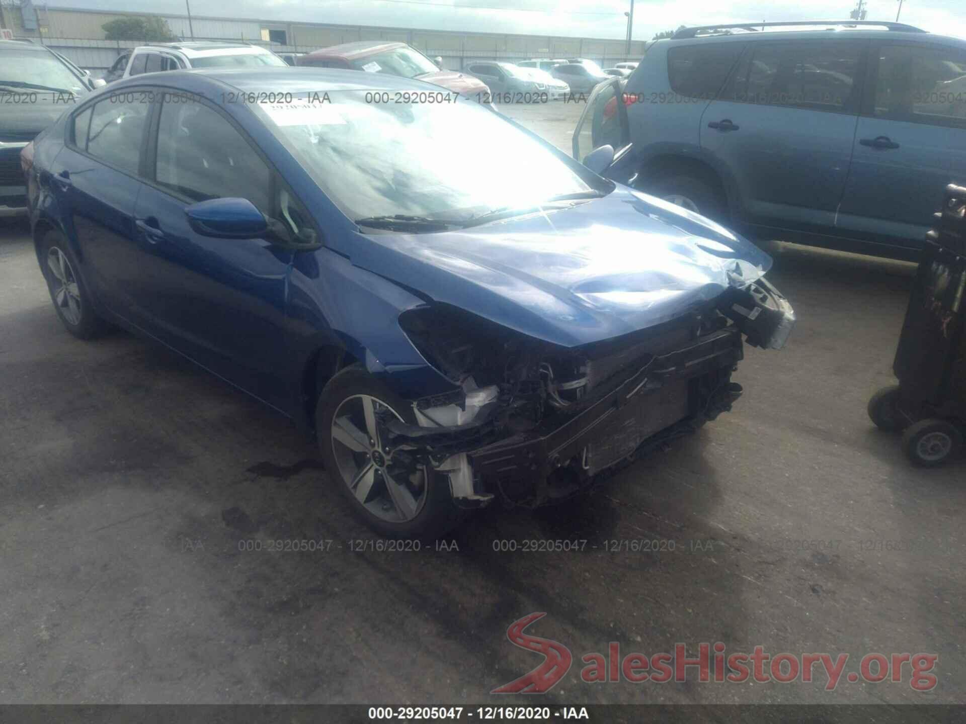 3KPFL4A71JE264535 2018 KIA FORTE