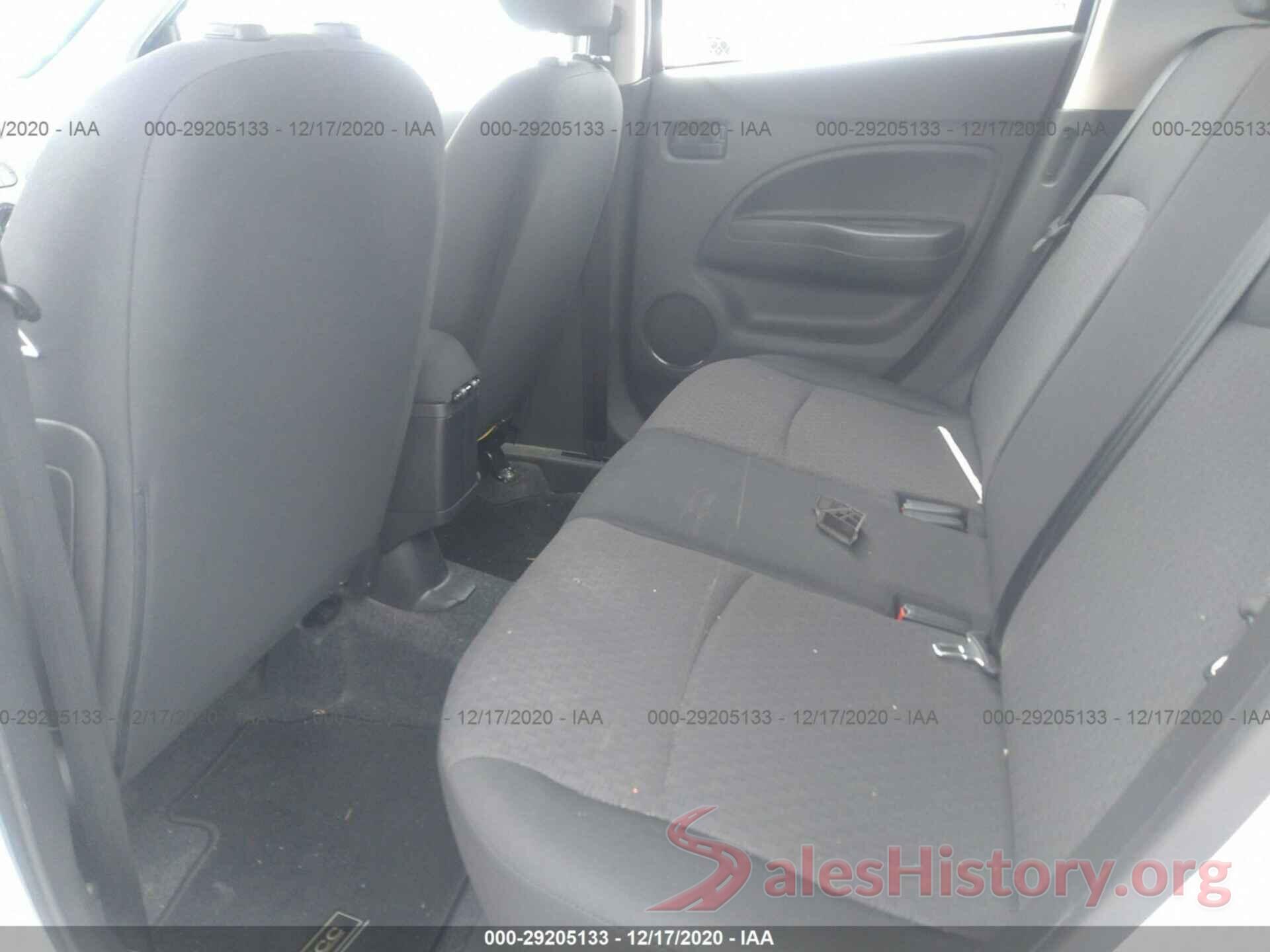 ML32A3HJXHH018316 2017 MITSUBISHI MIRAGE