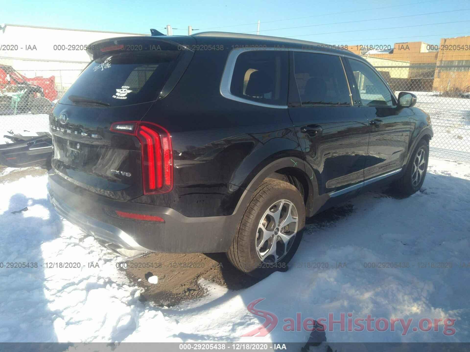 5XYP3DHC9LG083888 2020 KIA TELLURIDE