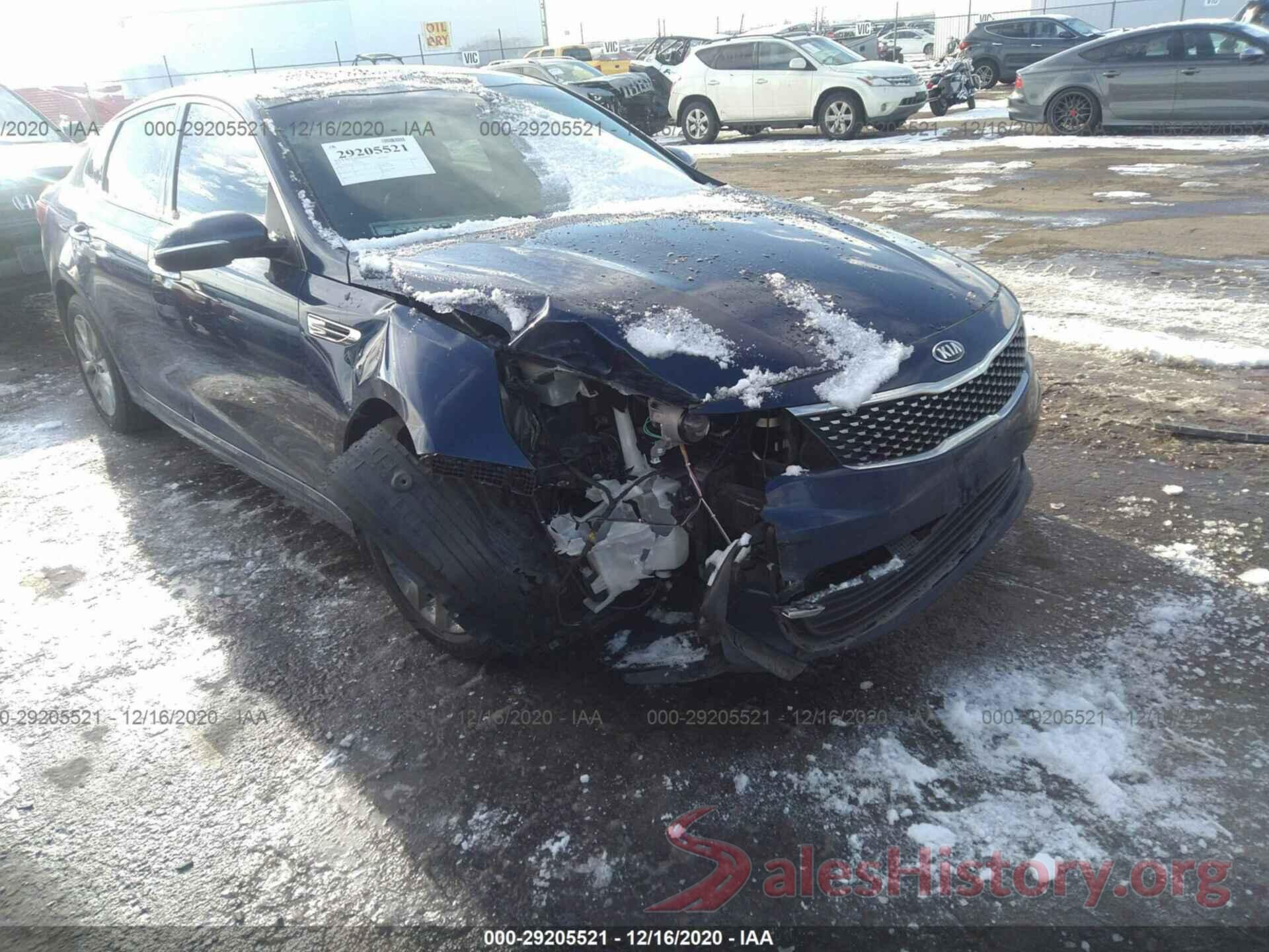 5XXGU4L36HG134828 2017 KIA OPTIMA