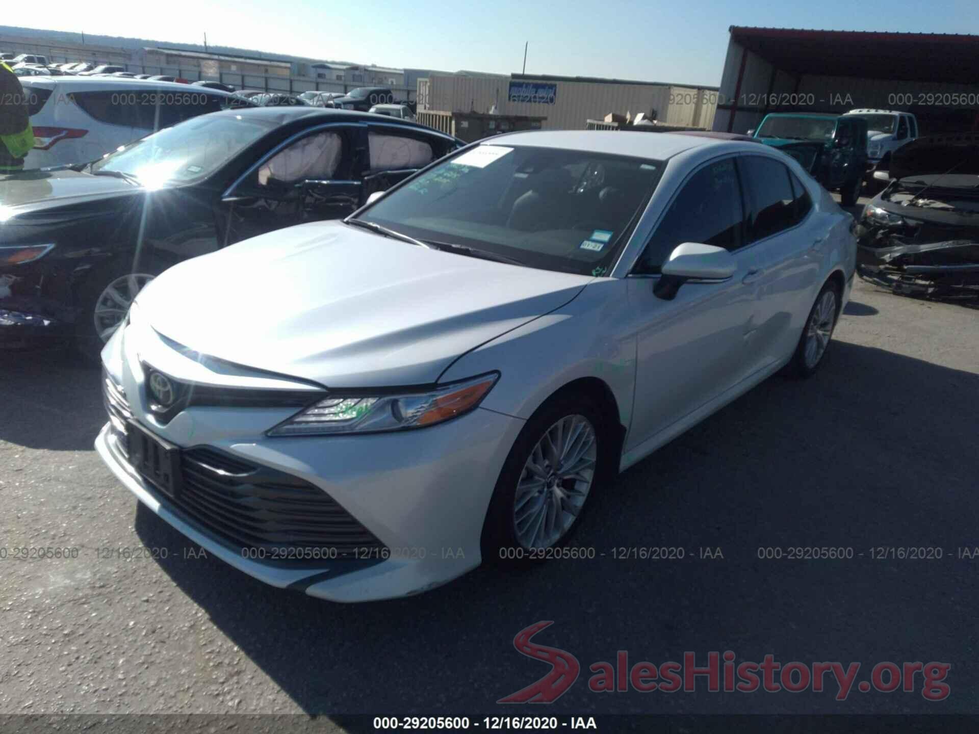 4T1B11HK8KU742168 2019 TOYOTA CAMRY