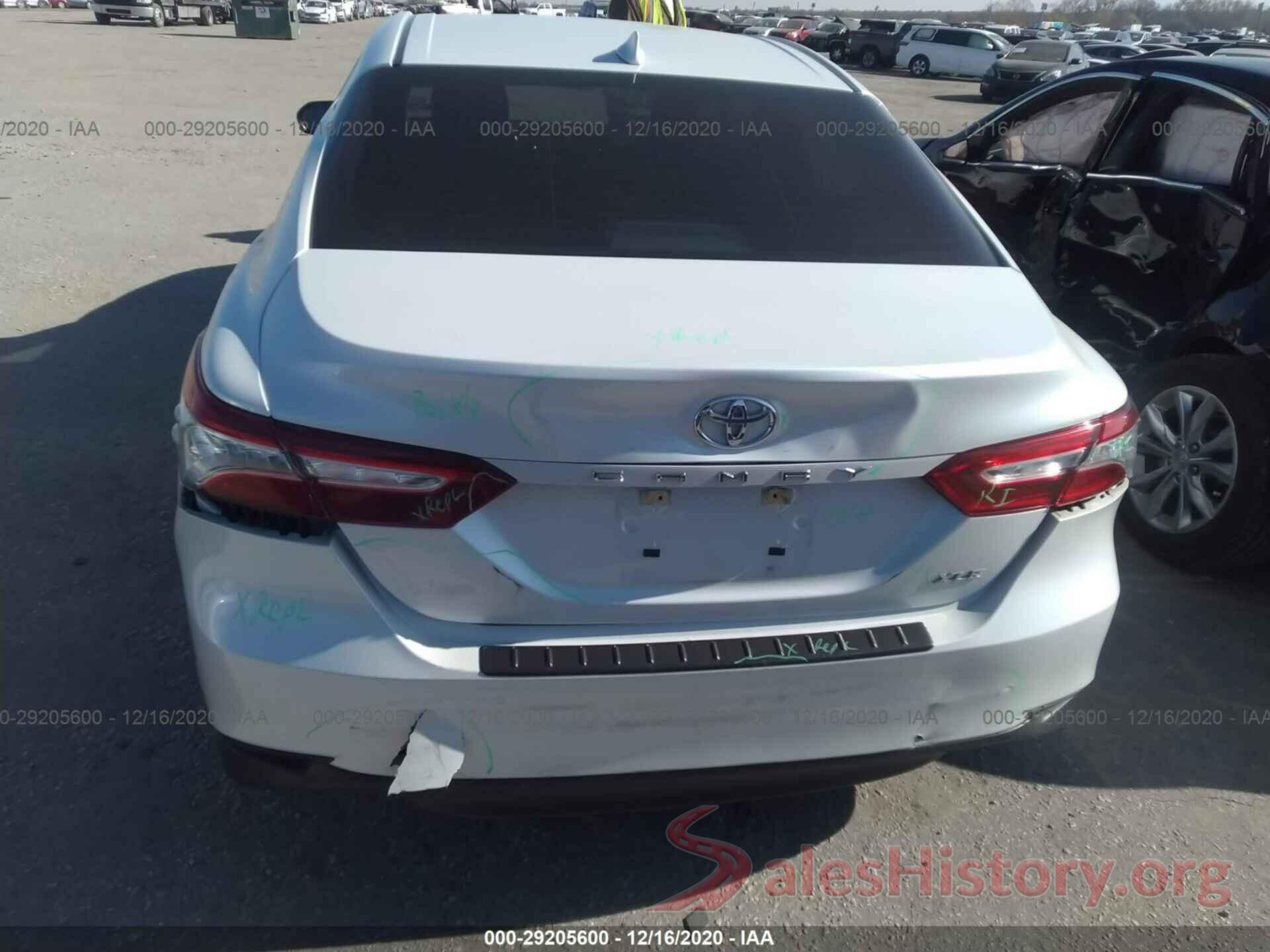 4T1B11HK8KU742168 2019 TOYOTA CAMRY