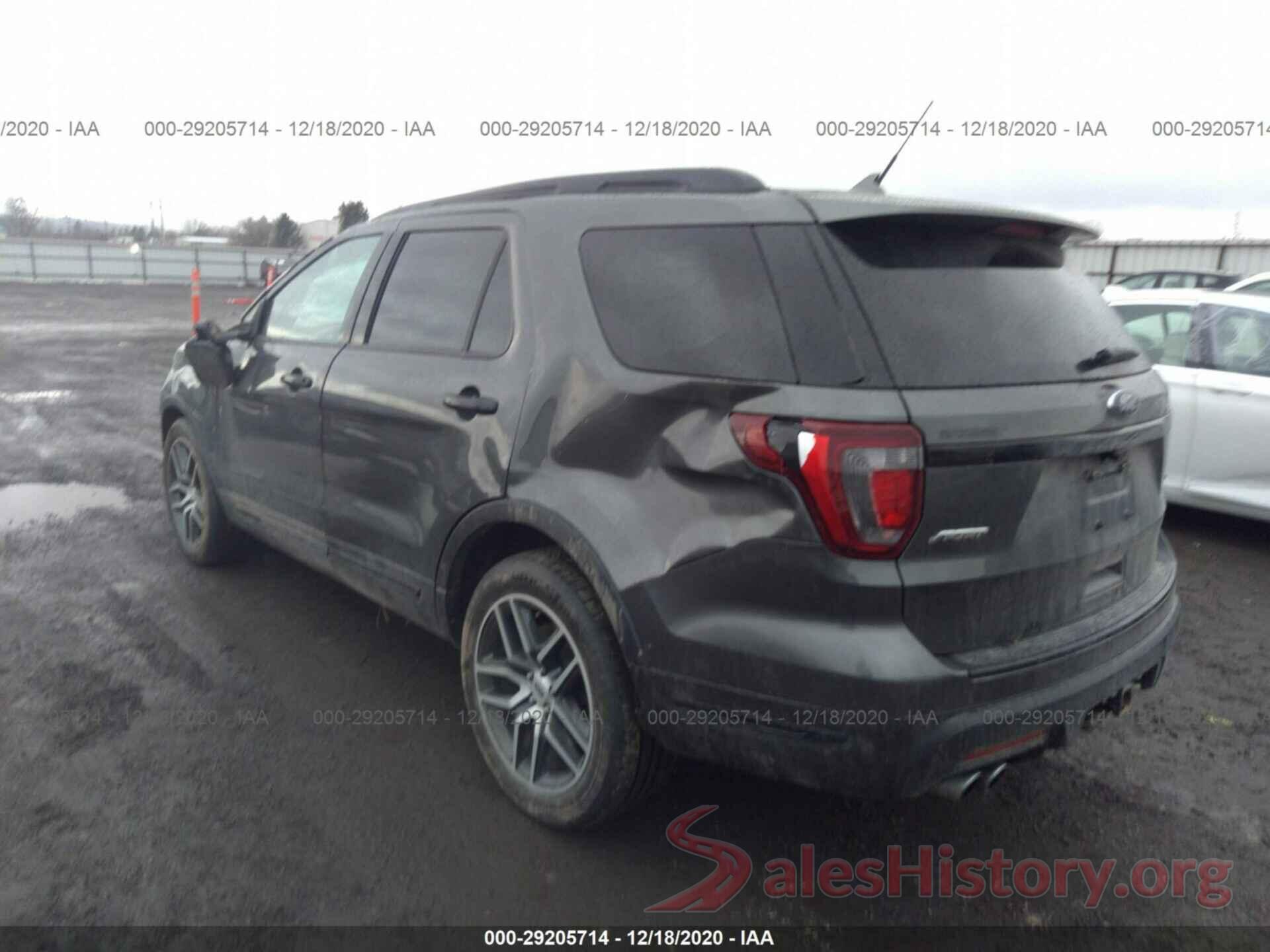 1FM5K8GT8JGB89922 2018 FORD EXPLORER