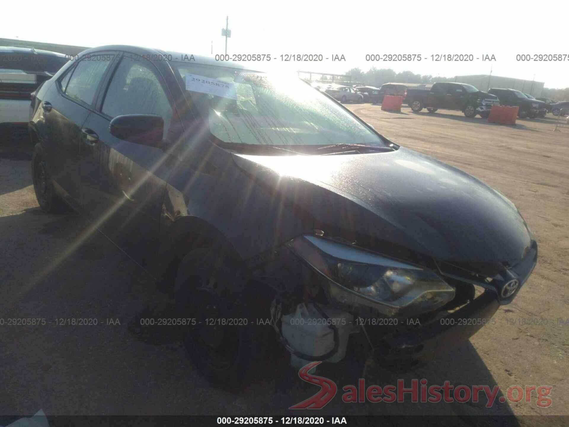 5YFBURHE0GP529062 2016 TOYOTA COROLLA