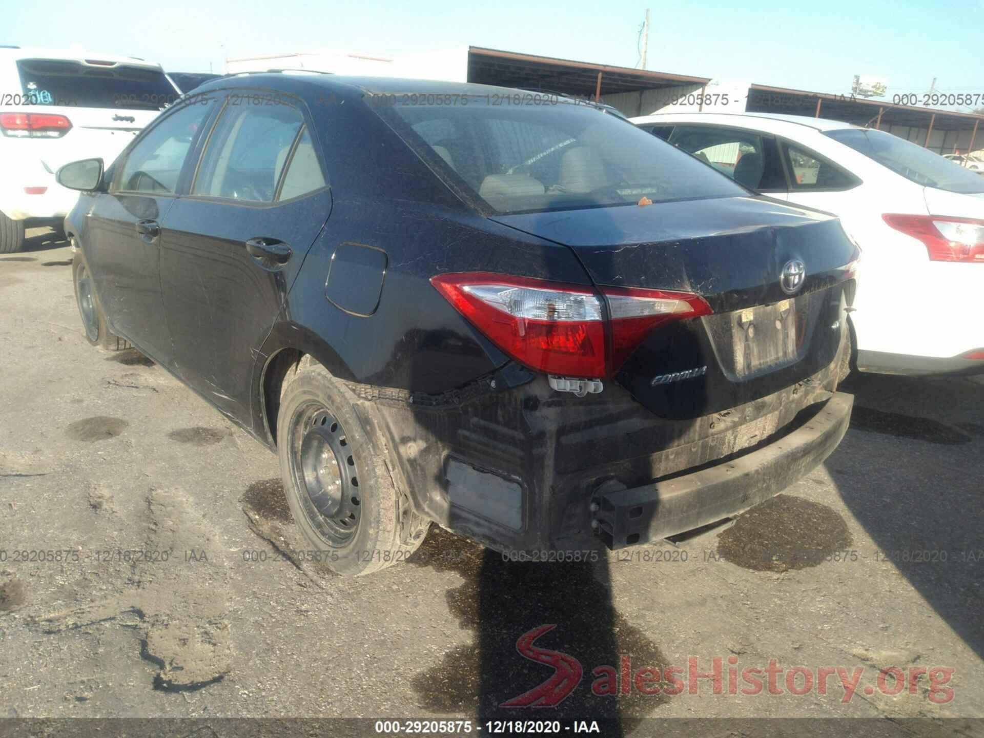 5YFBURHE0GP529062 2016 TOYOTA COROLLA