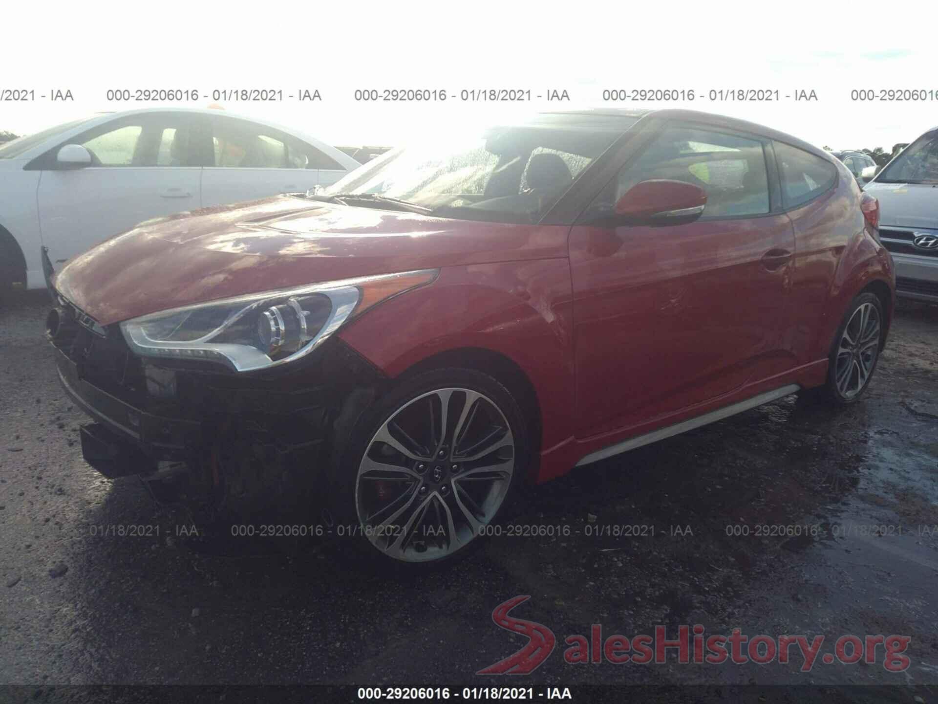 KMHTC6AE3GU281470 2016 HYUNDAI VELOSTER