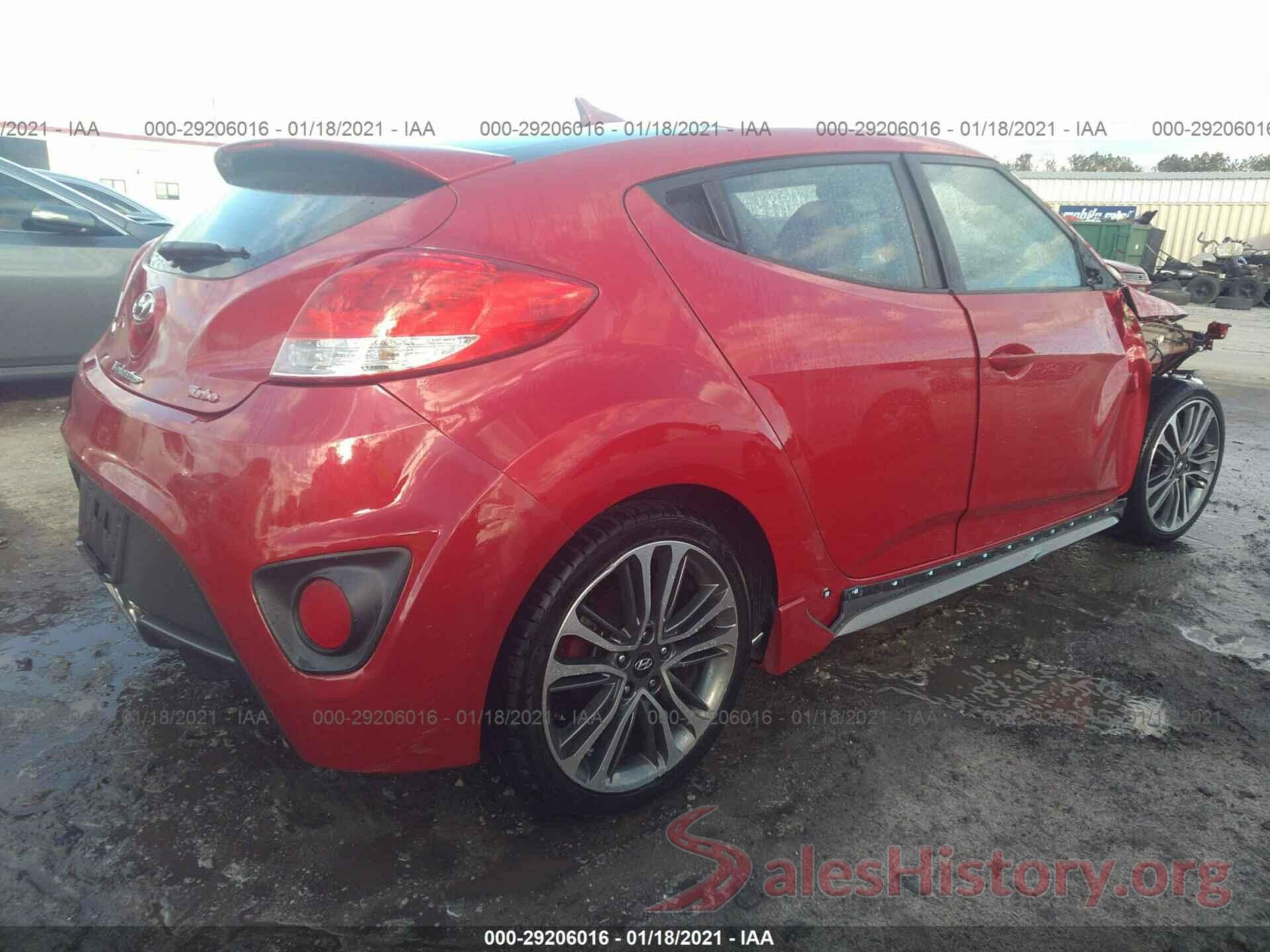 KMHTC6AE3GU281470 2016 HYUNDAI VELOSTER