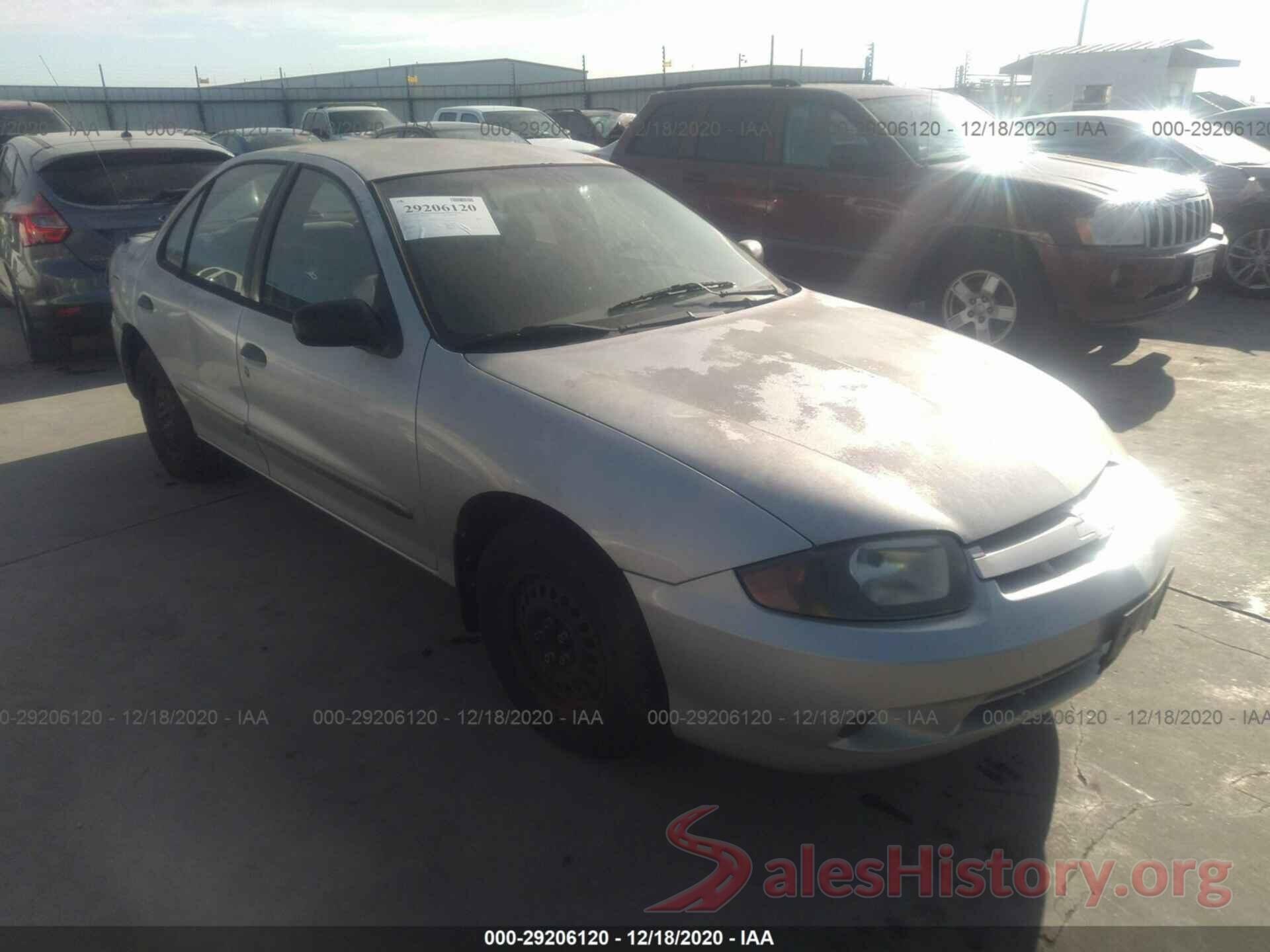 1G1JC52F937277518 2003 CHEVROLET CAVALIER