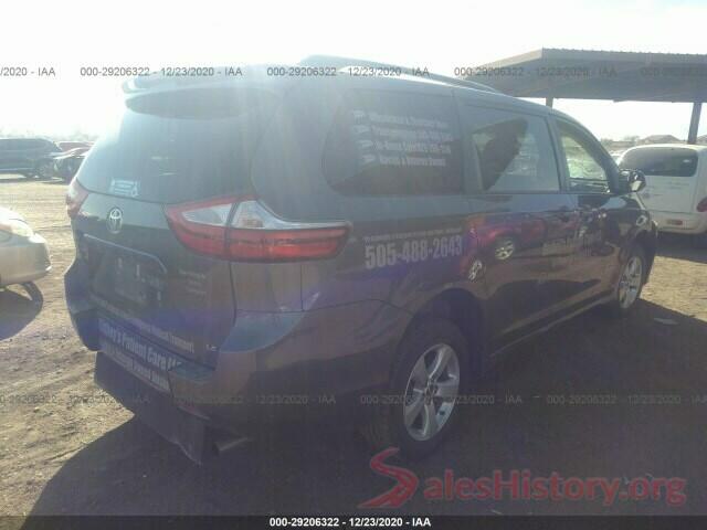 5TDKZ3DC8KS988763 2019 TOYOTA SIENNA