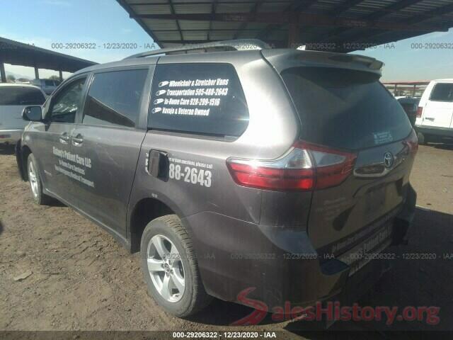 5TDKZ3DC8KS988763 2019 TOYOTA SIENNA