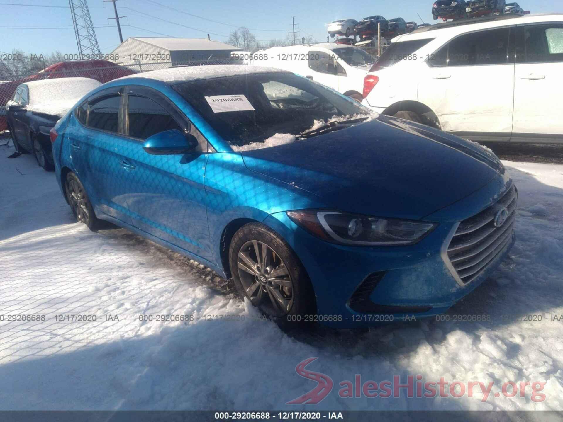 5NPD84LF5JH337771 2018 HYUNDAI ELANTRA