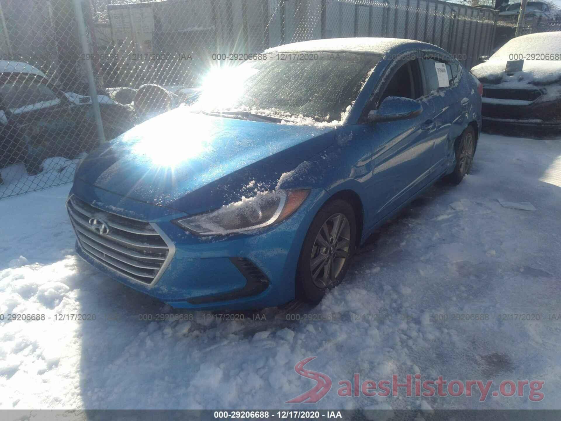 5NPD84LF5JH337771 2018 HYUNDAI ELANTRA