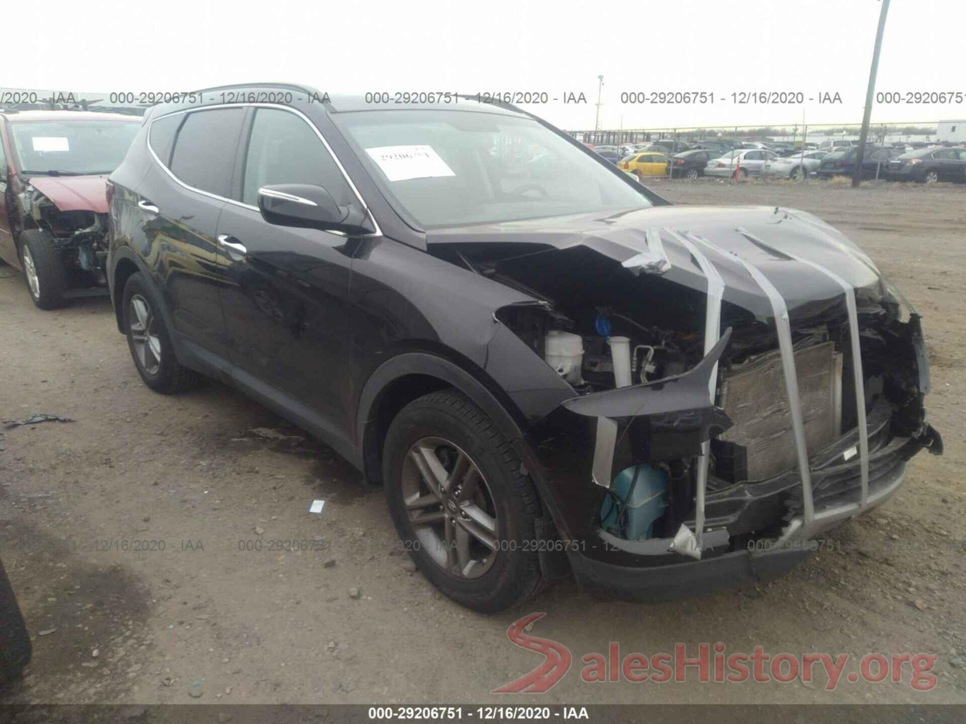 5NMZUDLB4HH011949 2017 HYUNDAI SANTA FE SPORT