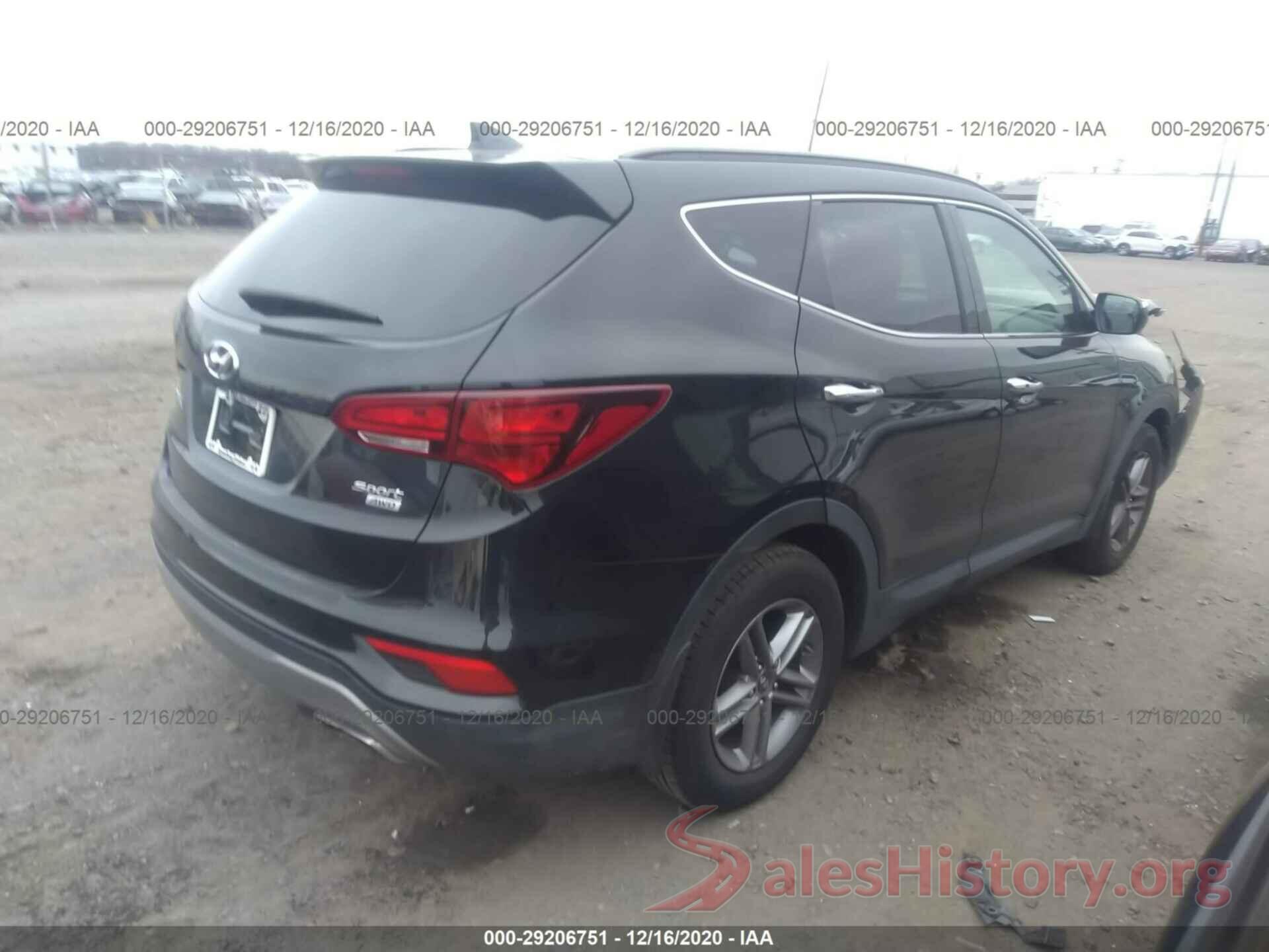 5NMZUDLB4HH011949 2017 HYUNDAI SANTA FE SPORT