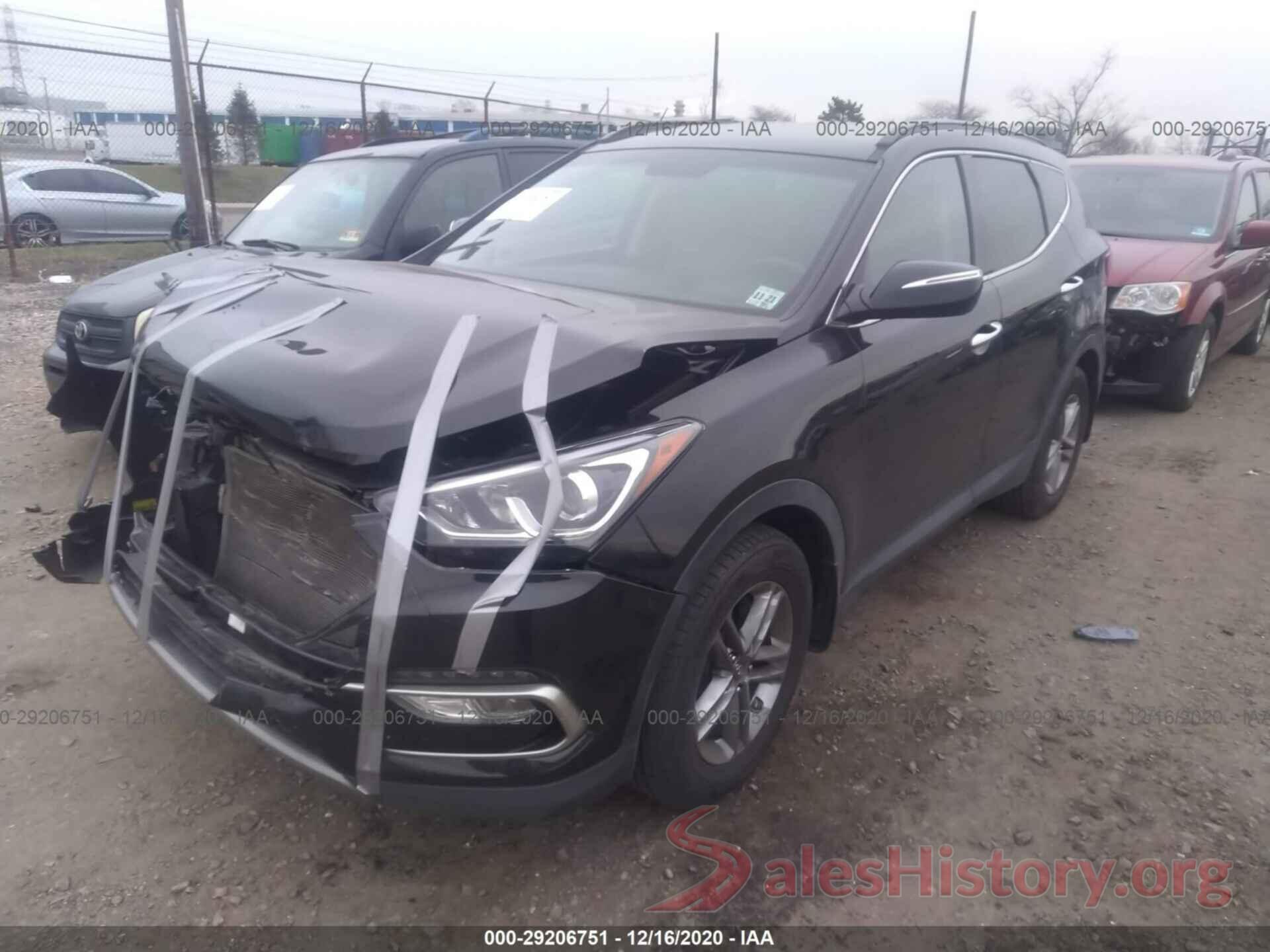 5NMZUDLB4HH011949 2017 HYUNDAI SANTA FE SPORT