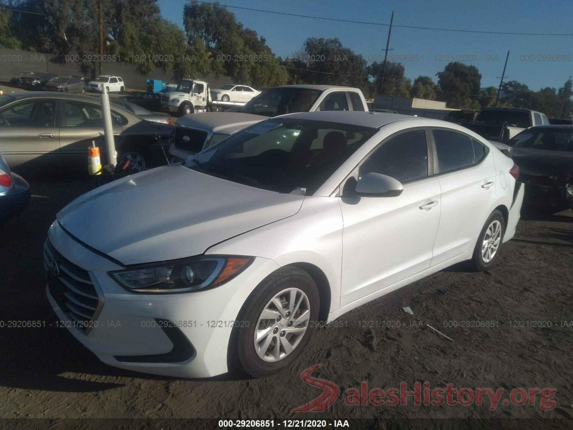 5NPD74LF7HH150447 2017 HYUNDAI ELANTRA