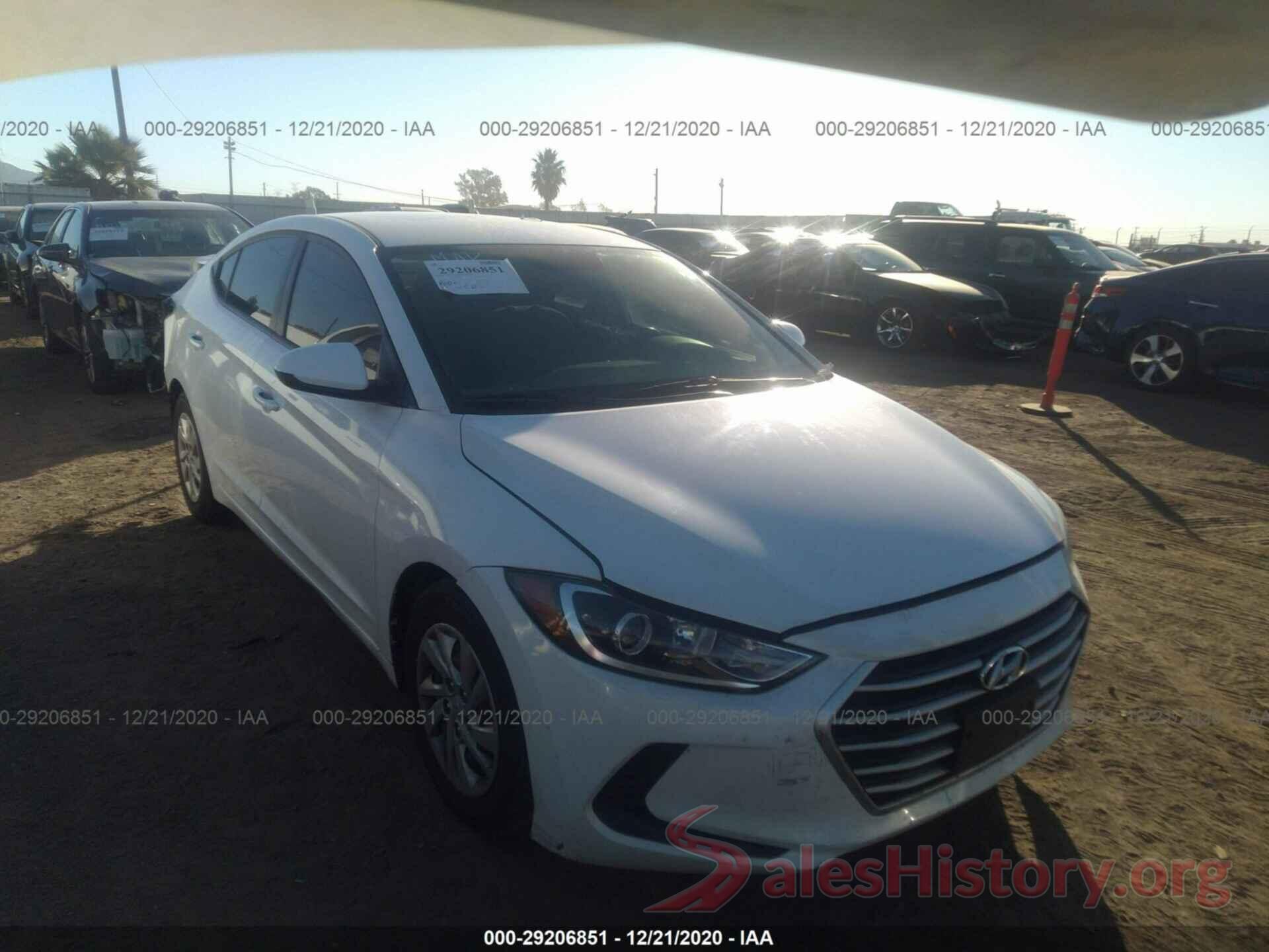 5NPD74LF7HH150447 2017 HYUNDAI ELANTRA