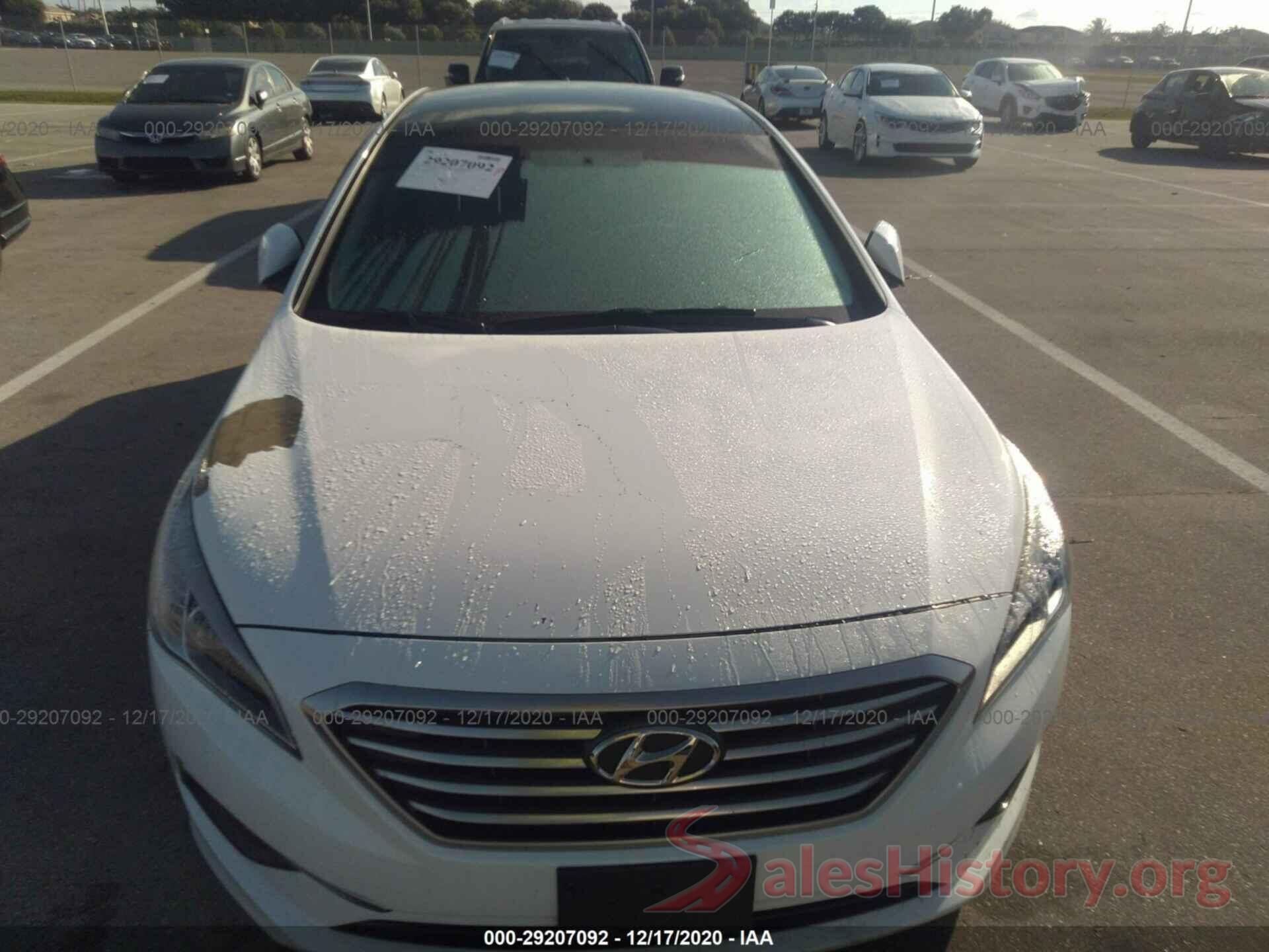 5NPE24AF7HH489036 2017 HYUNDAI SONATA