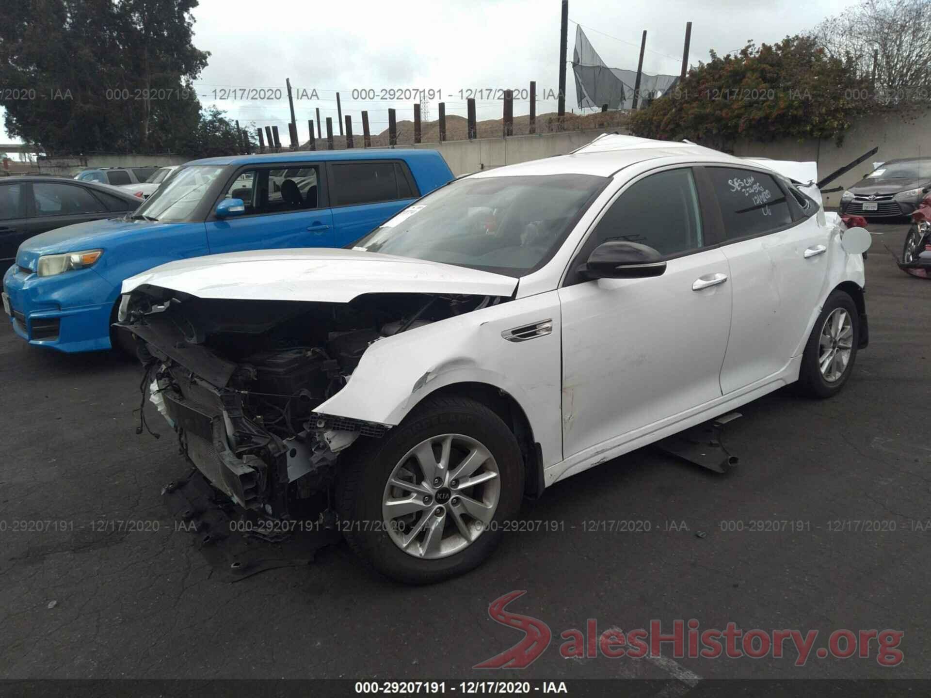 5XXGT4L38GG049376 2016 KIA OPTIMA