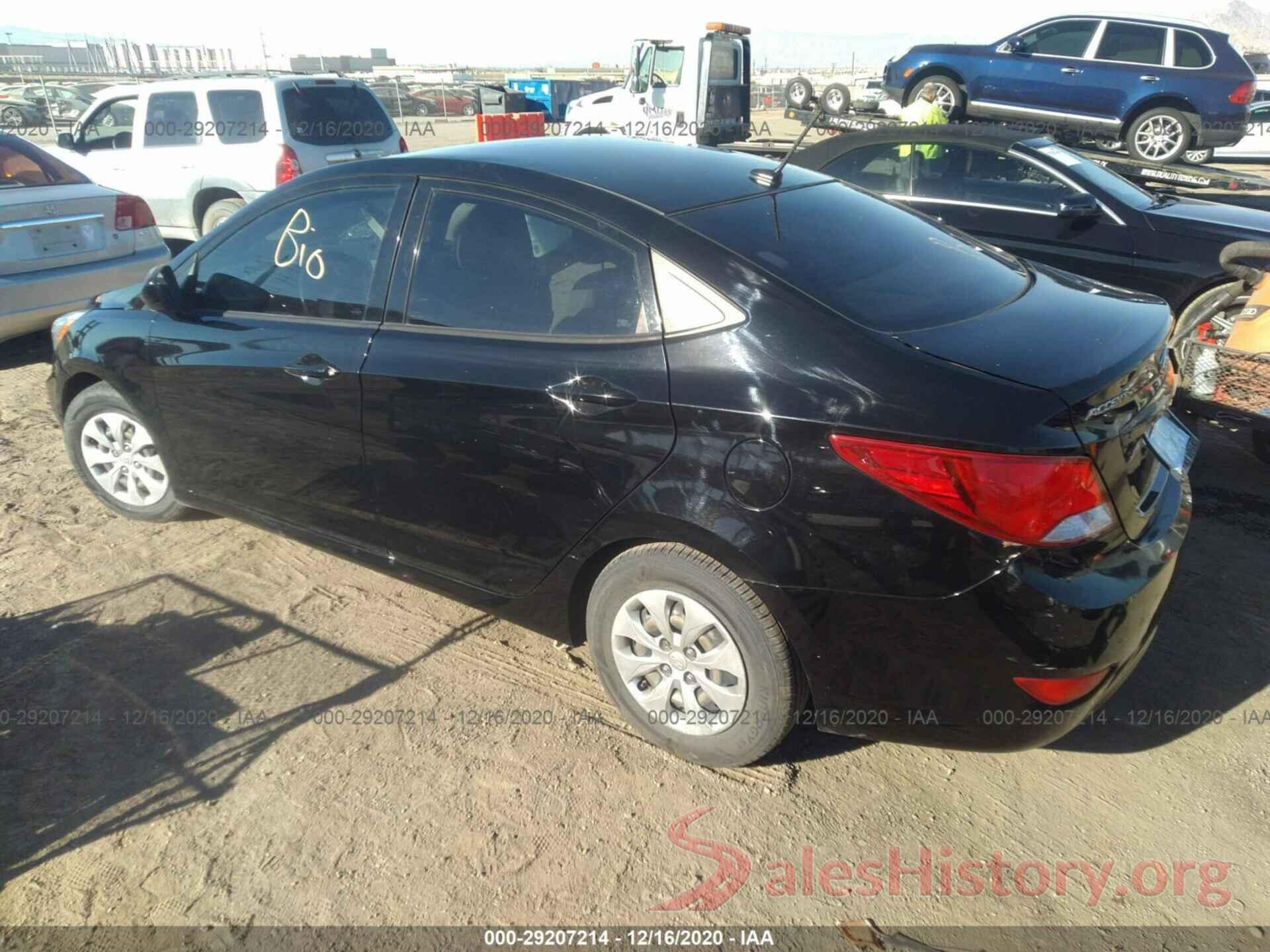 KMHCT4AE3GU082889 2016 HYUNDAI ACCENT