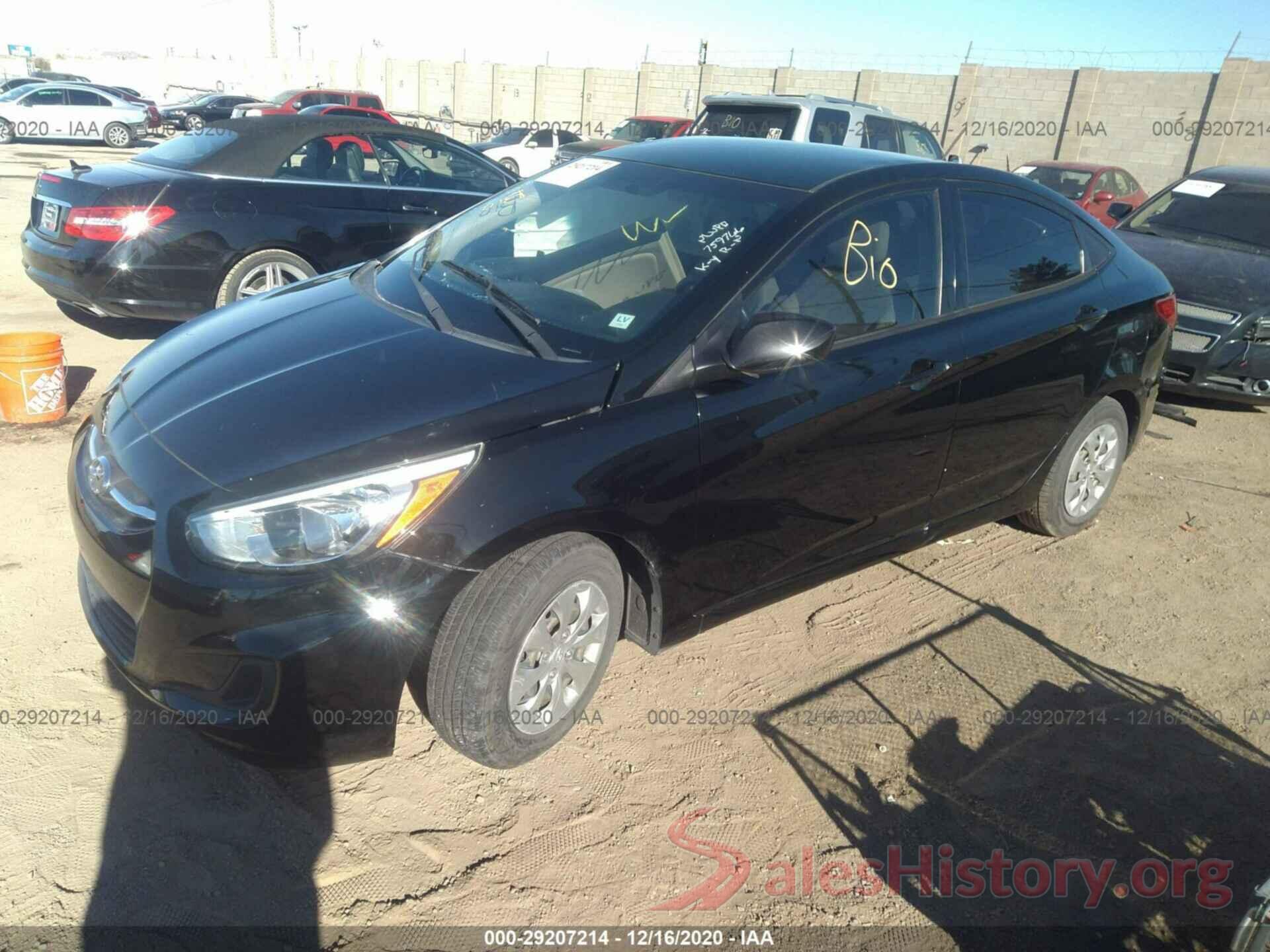 KMHCT4AE3GU082889 2016 HYUNDAI ACCENT