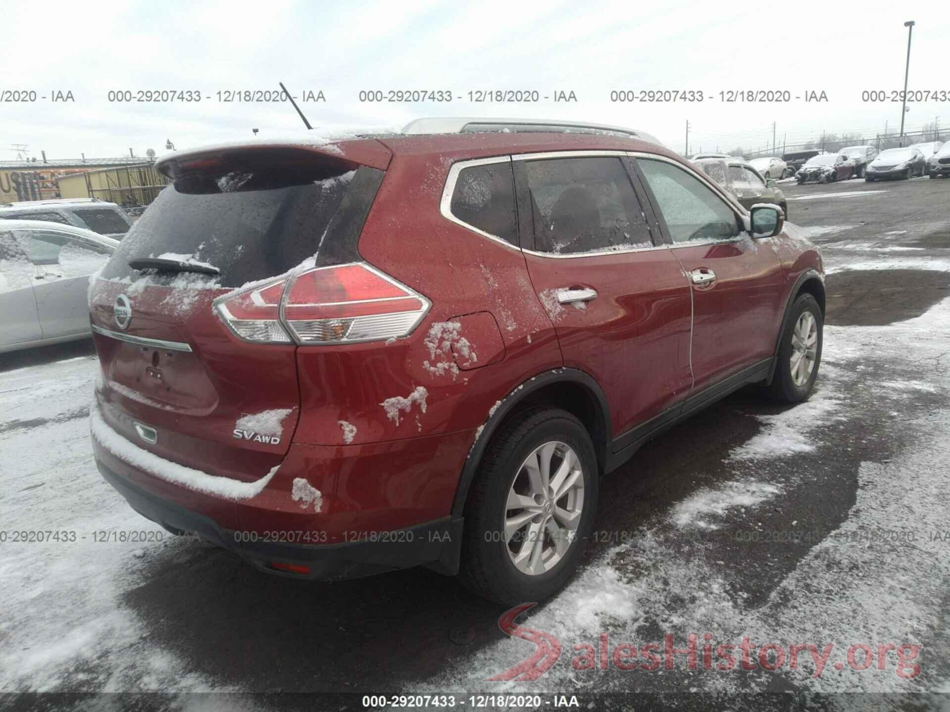 KNMAT2MVXGP603570 2016 NISSAN ROGUE