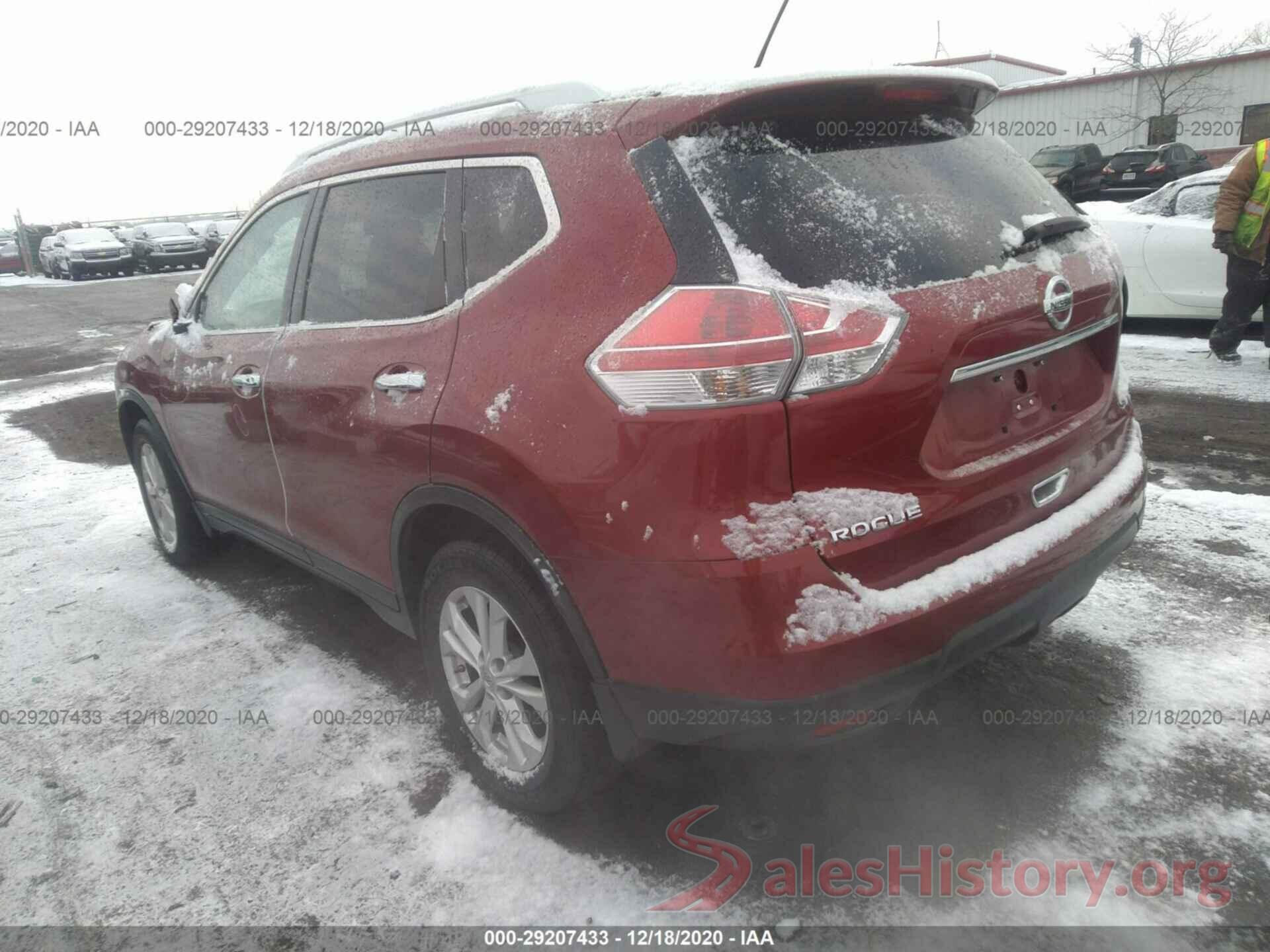 KNMAT2MVXGP603570 2016 NISSAN ROGUE