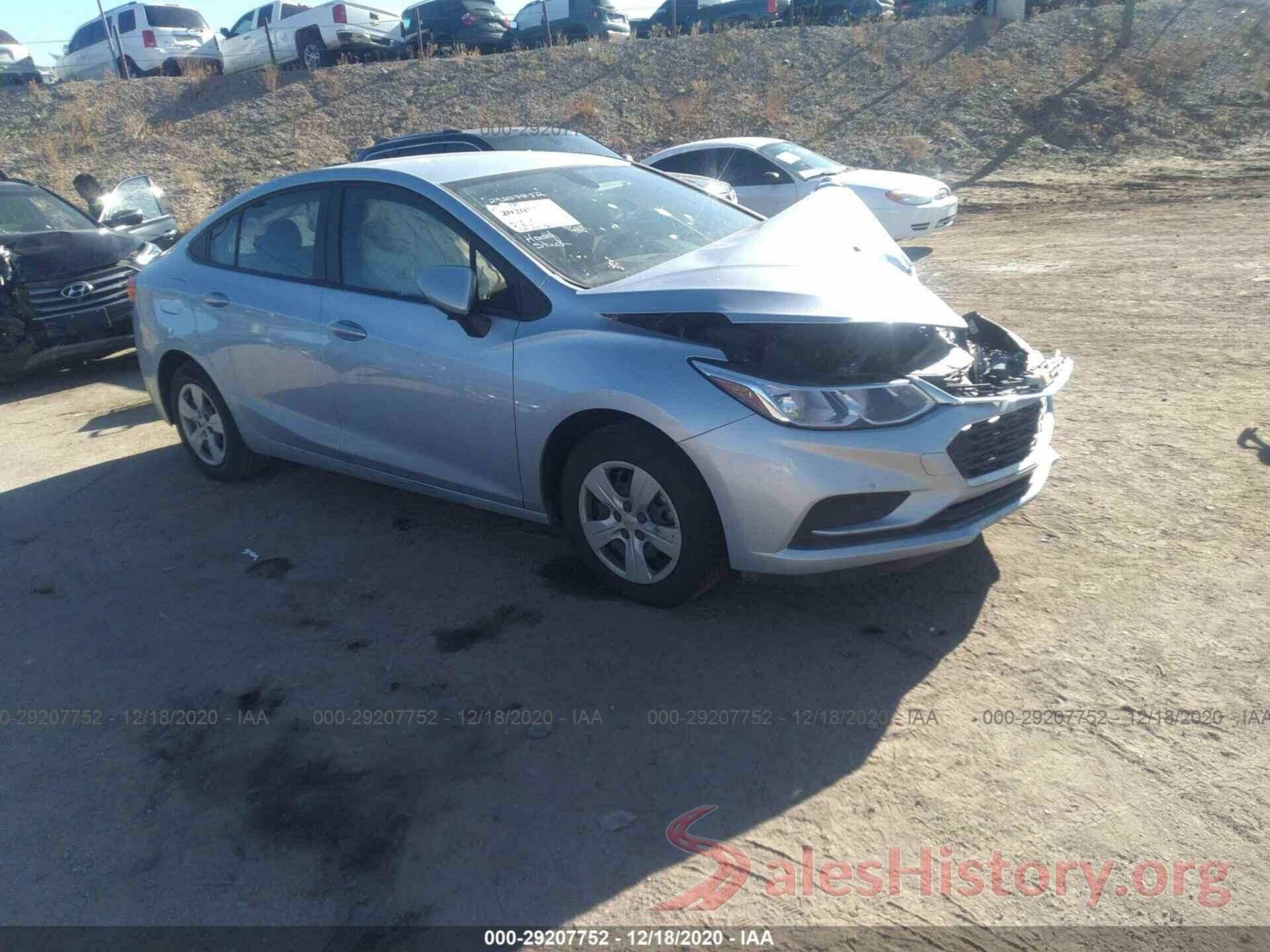 1G1BC5SM4J7228226 2018 CHEVROLET CRUZE