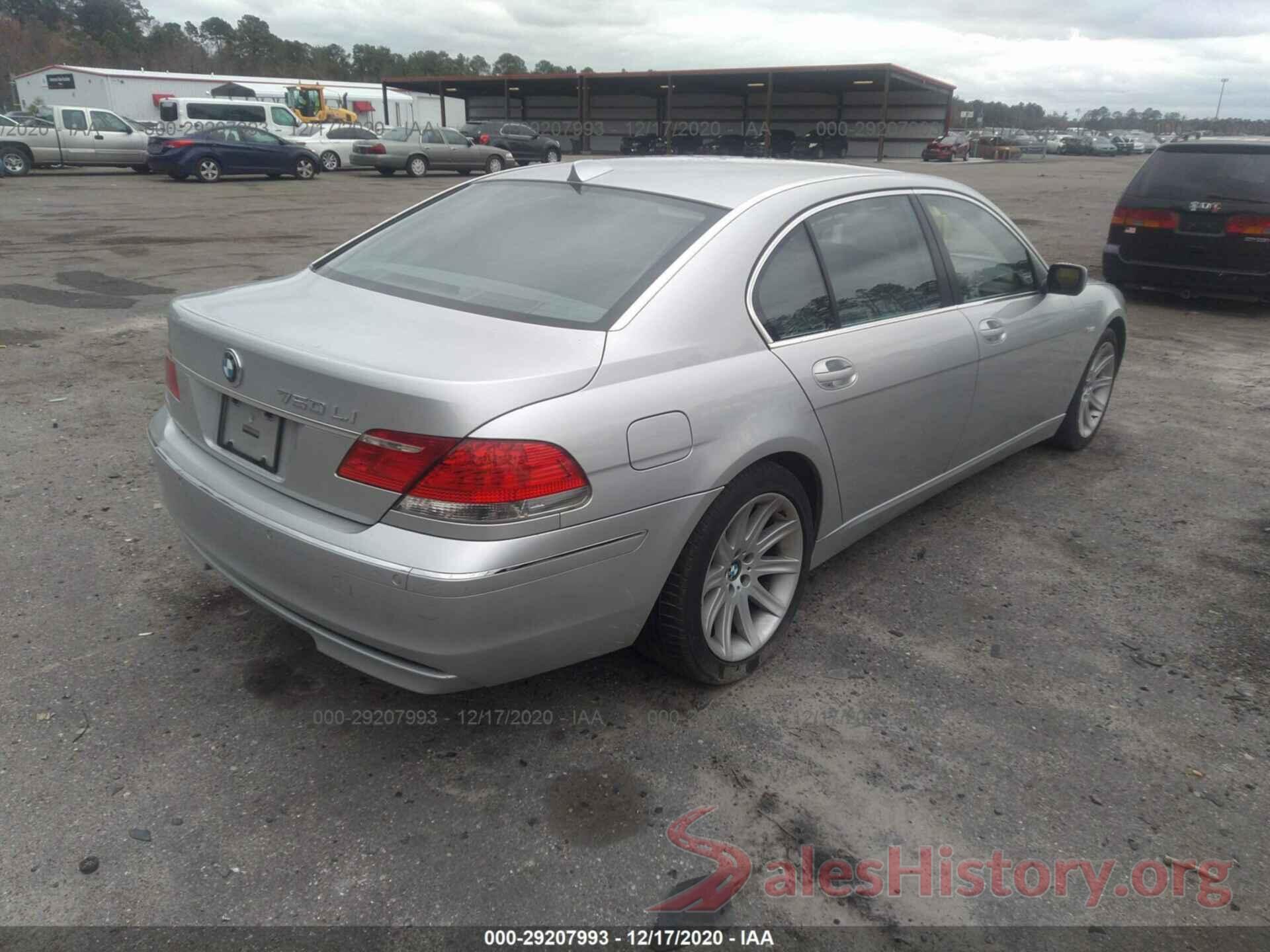 WBAHN83516DT33851 2006 BMW 7 SERIES