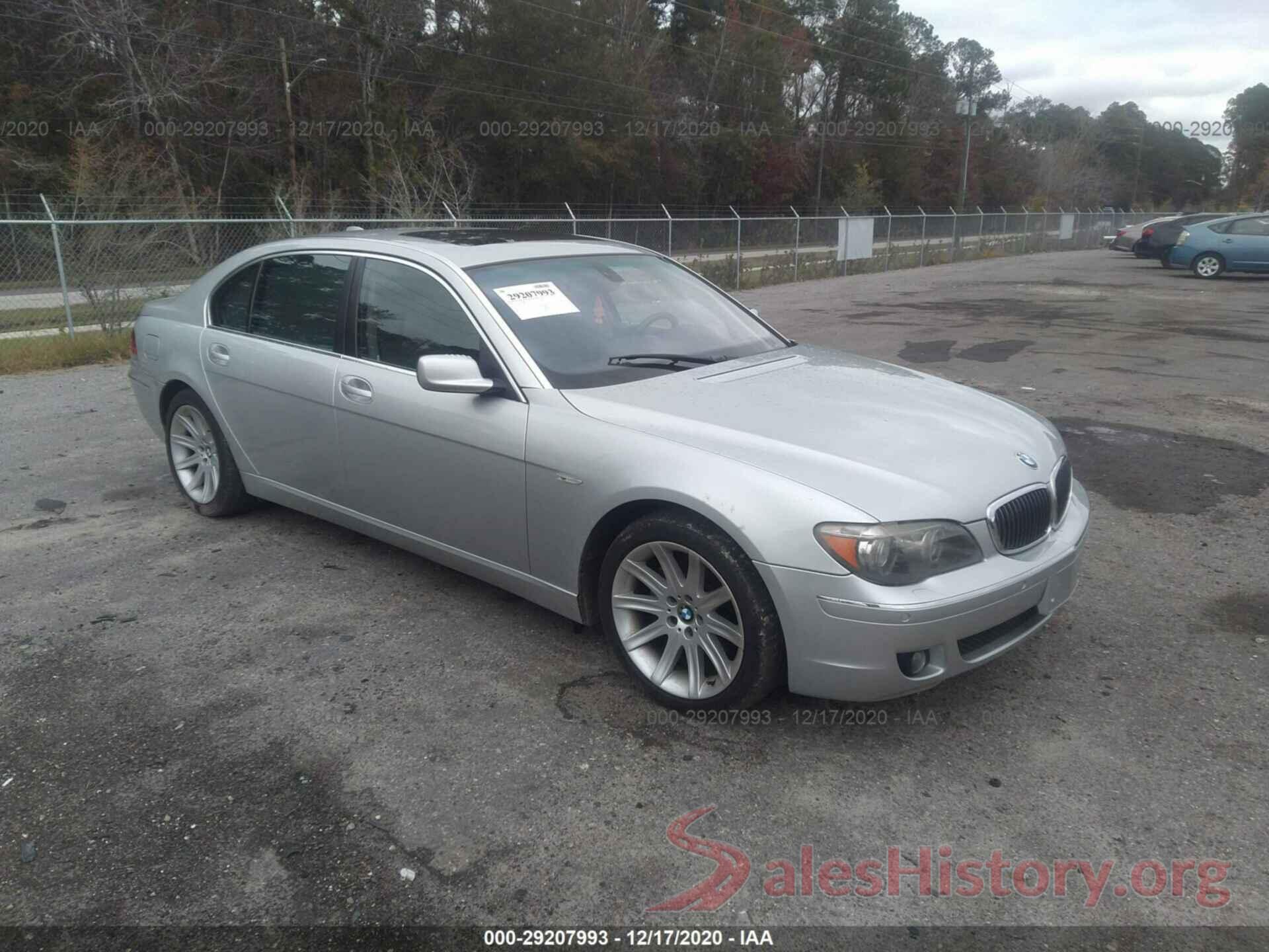 WBAHN83516DT33851 2006 BMW 7 SERIES