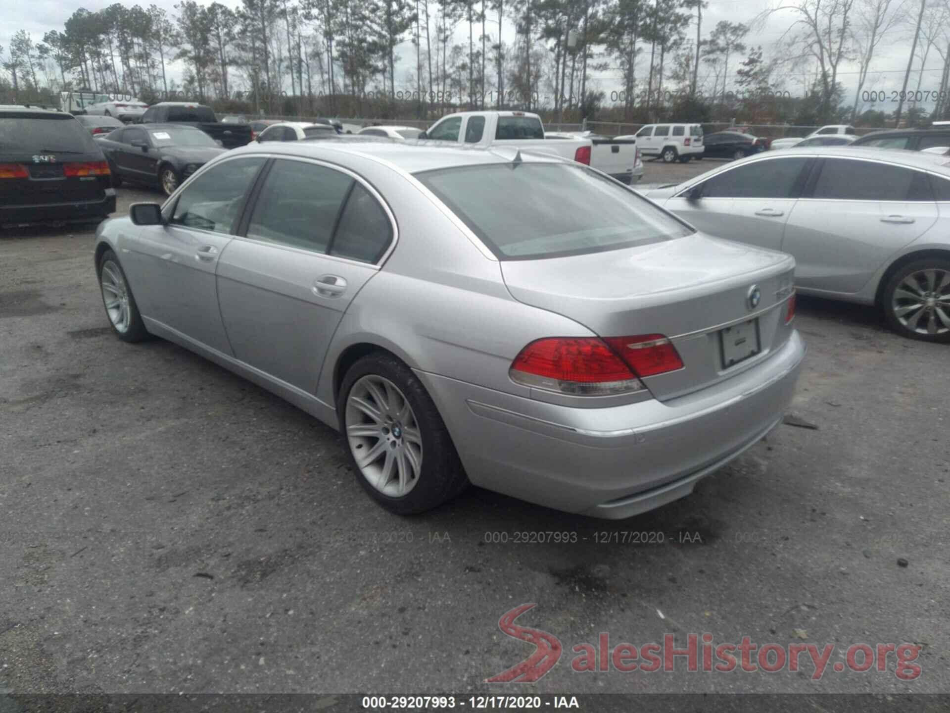 WBAHN83516DT33851 2006 BMW 7 SERIES