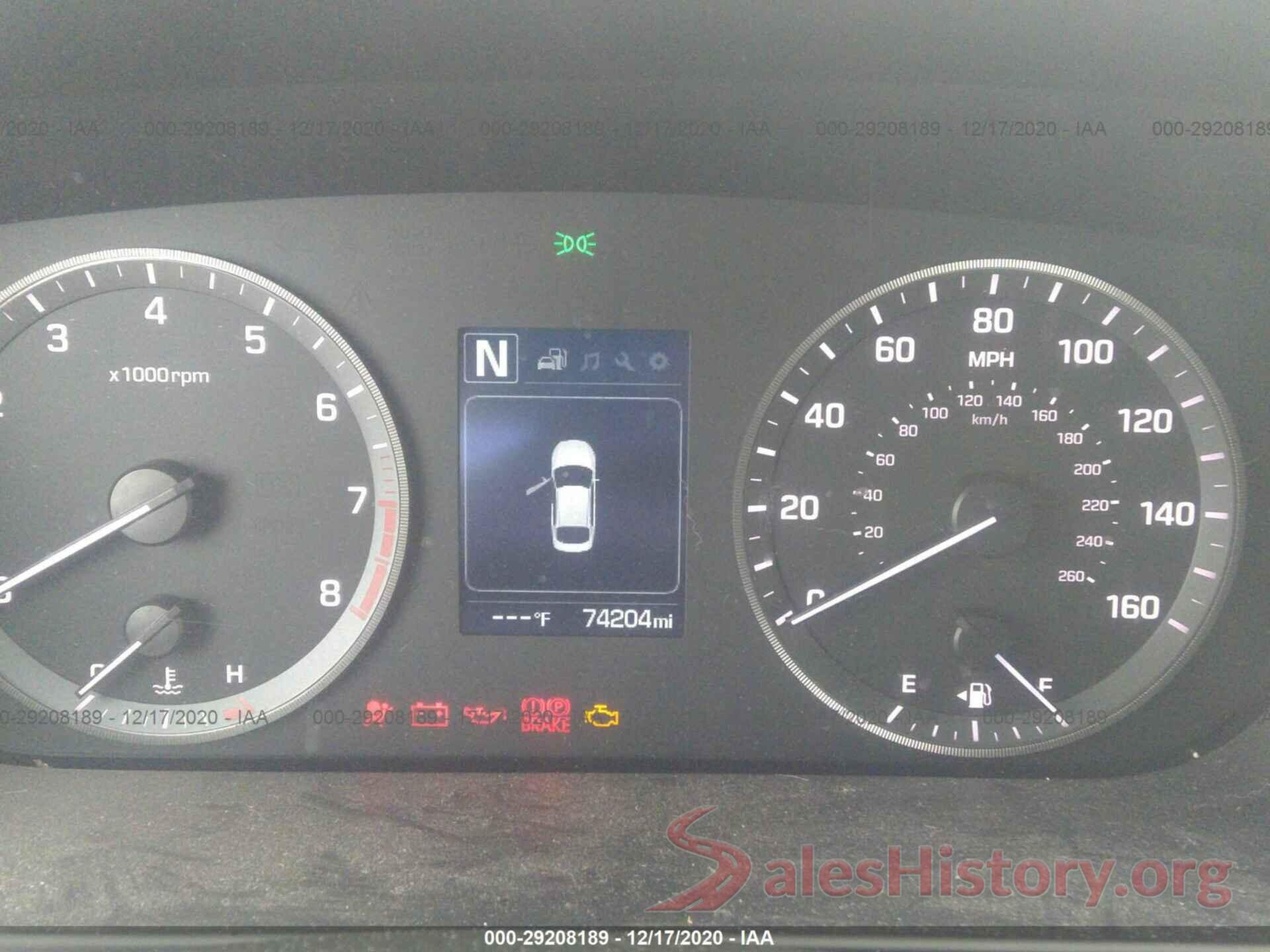 5NPE24AF6HH504934 2017 HYUNDAI SONATA