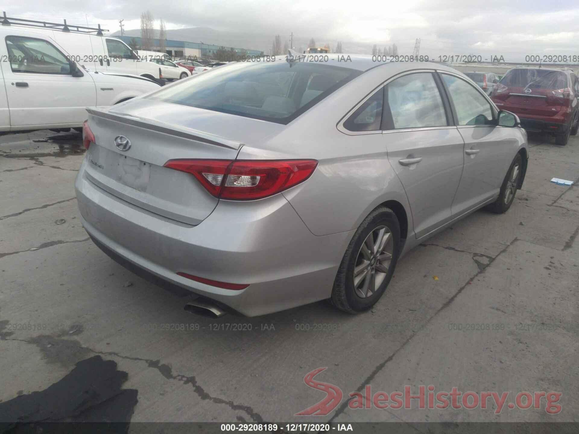 5NPE24AF6HH504934 2017 HYUNDAI SONATA