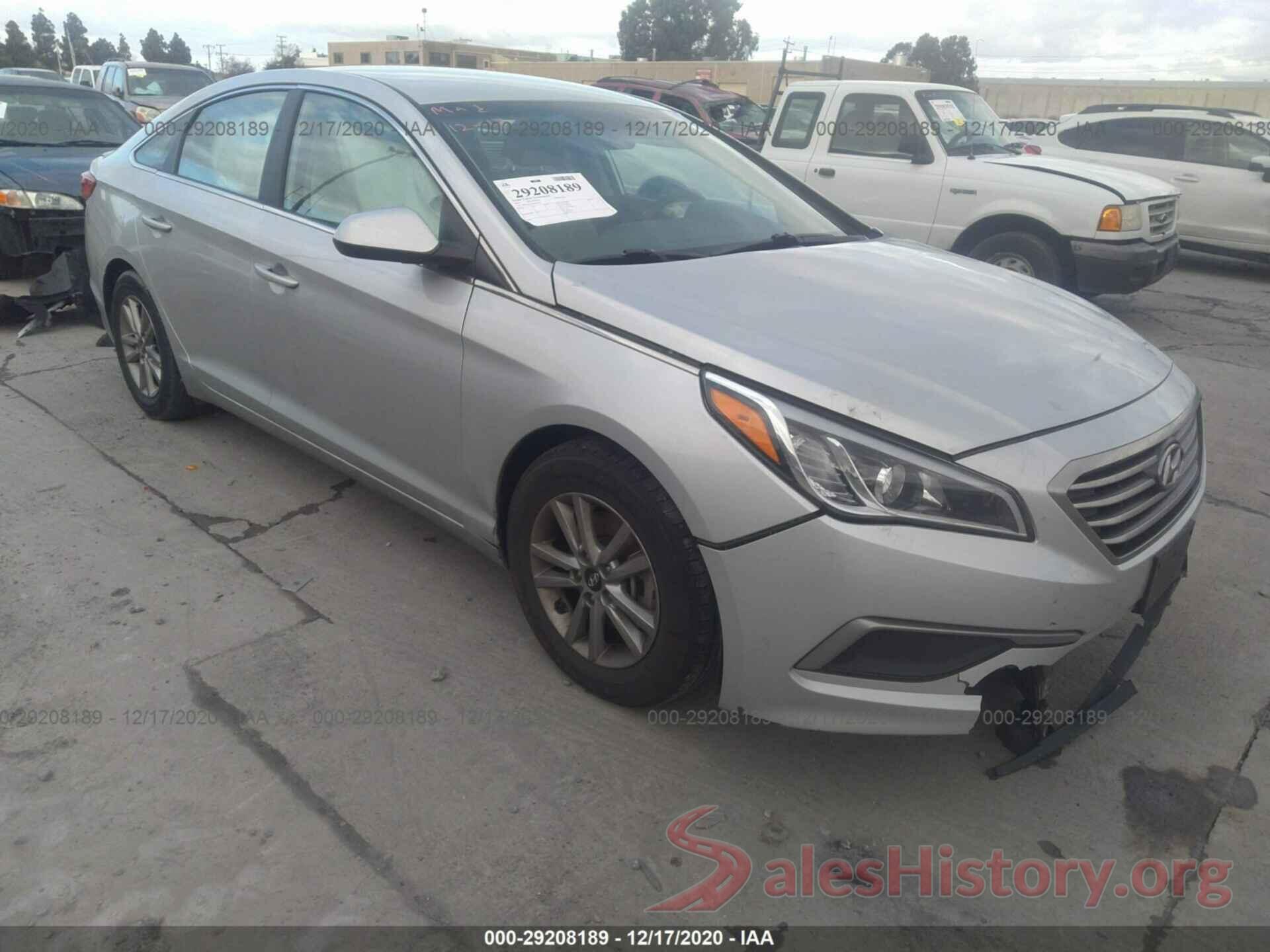 5NPE24AF6HH504934 2017 HYUNDAI SONATA