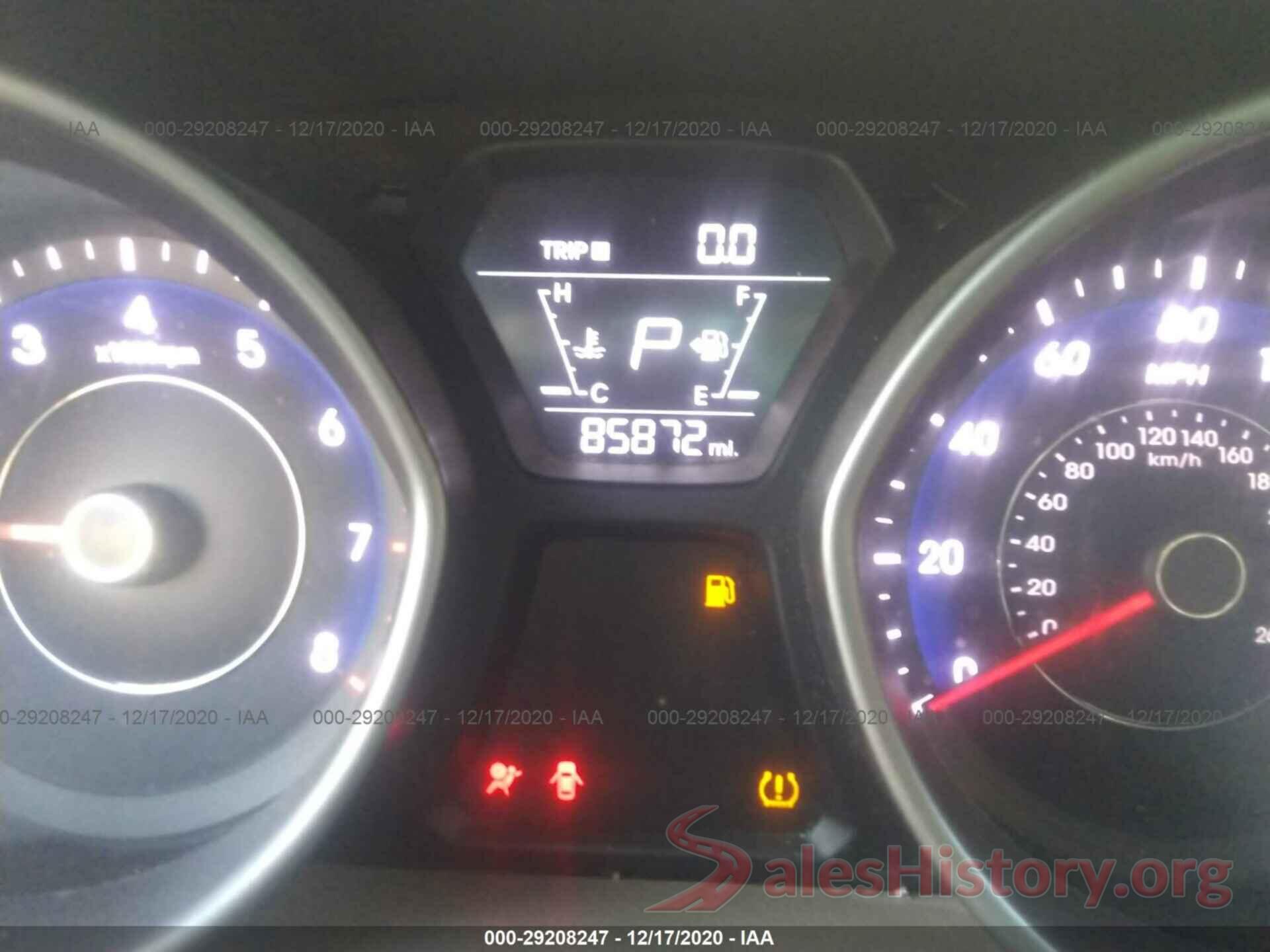 5NPDH4AE9GH773297 2016 HYUNDAI ELANTRA